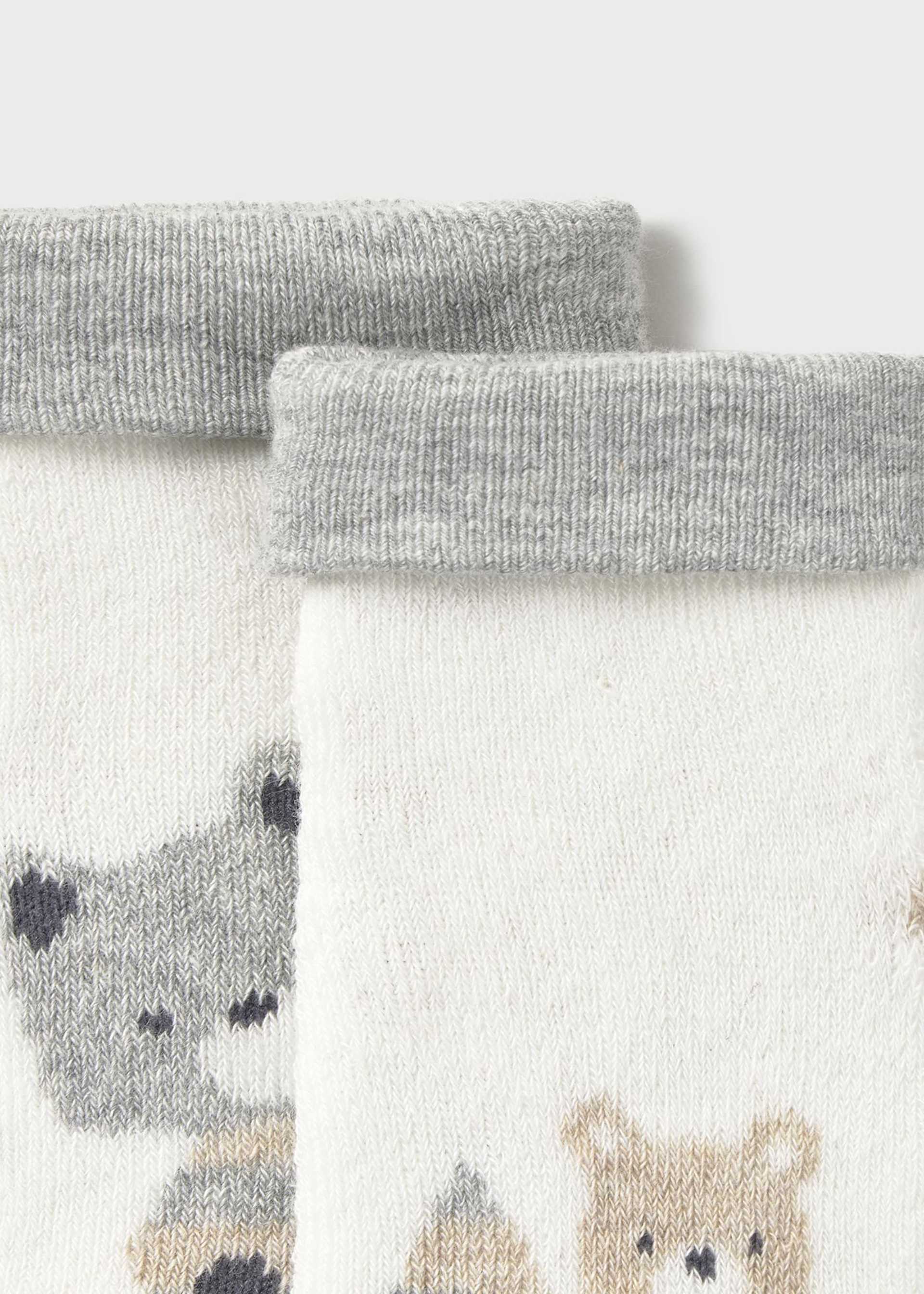 Newborn animal slip-resistant socks