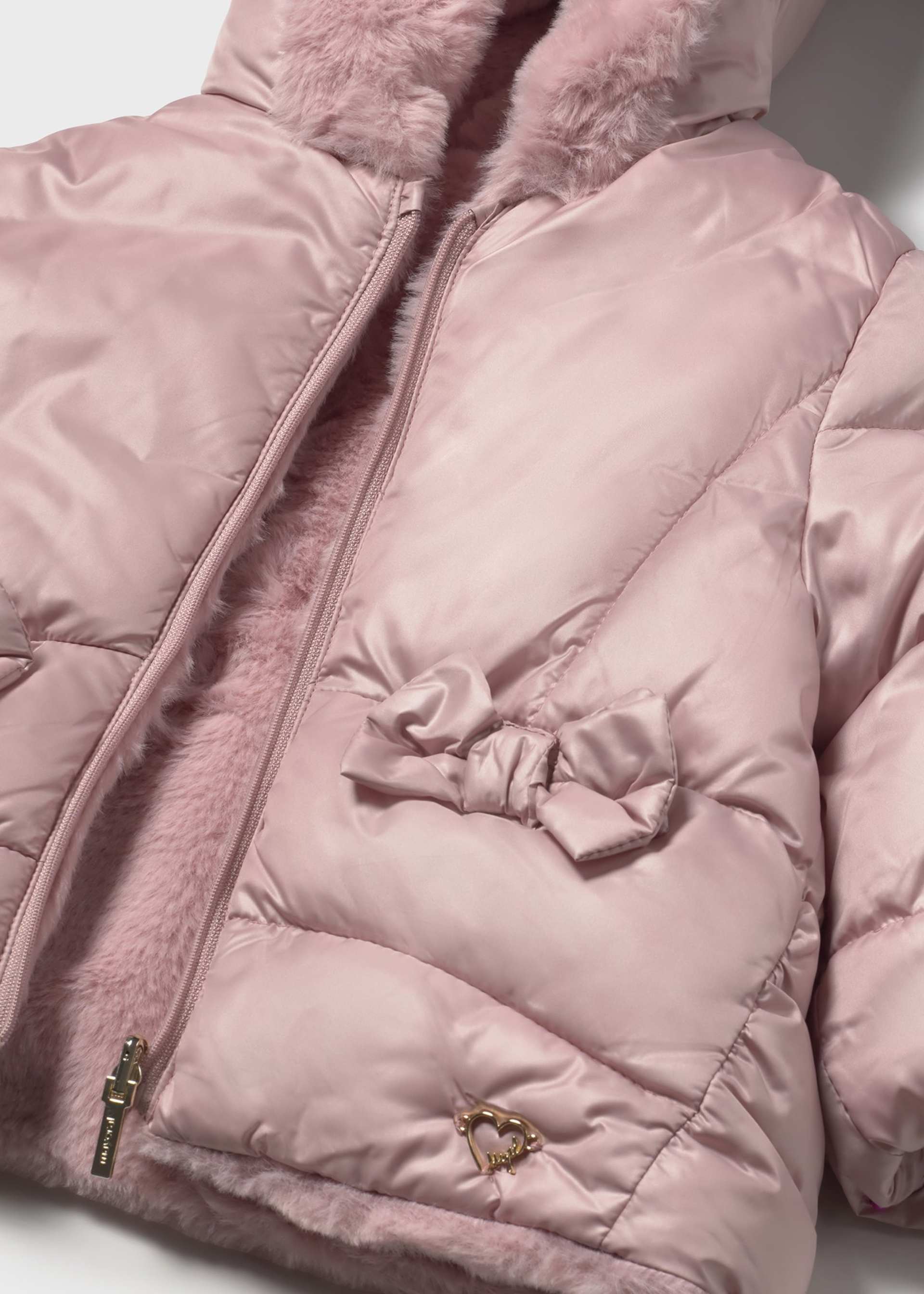 Baby Reversible Faux Fur Coat