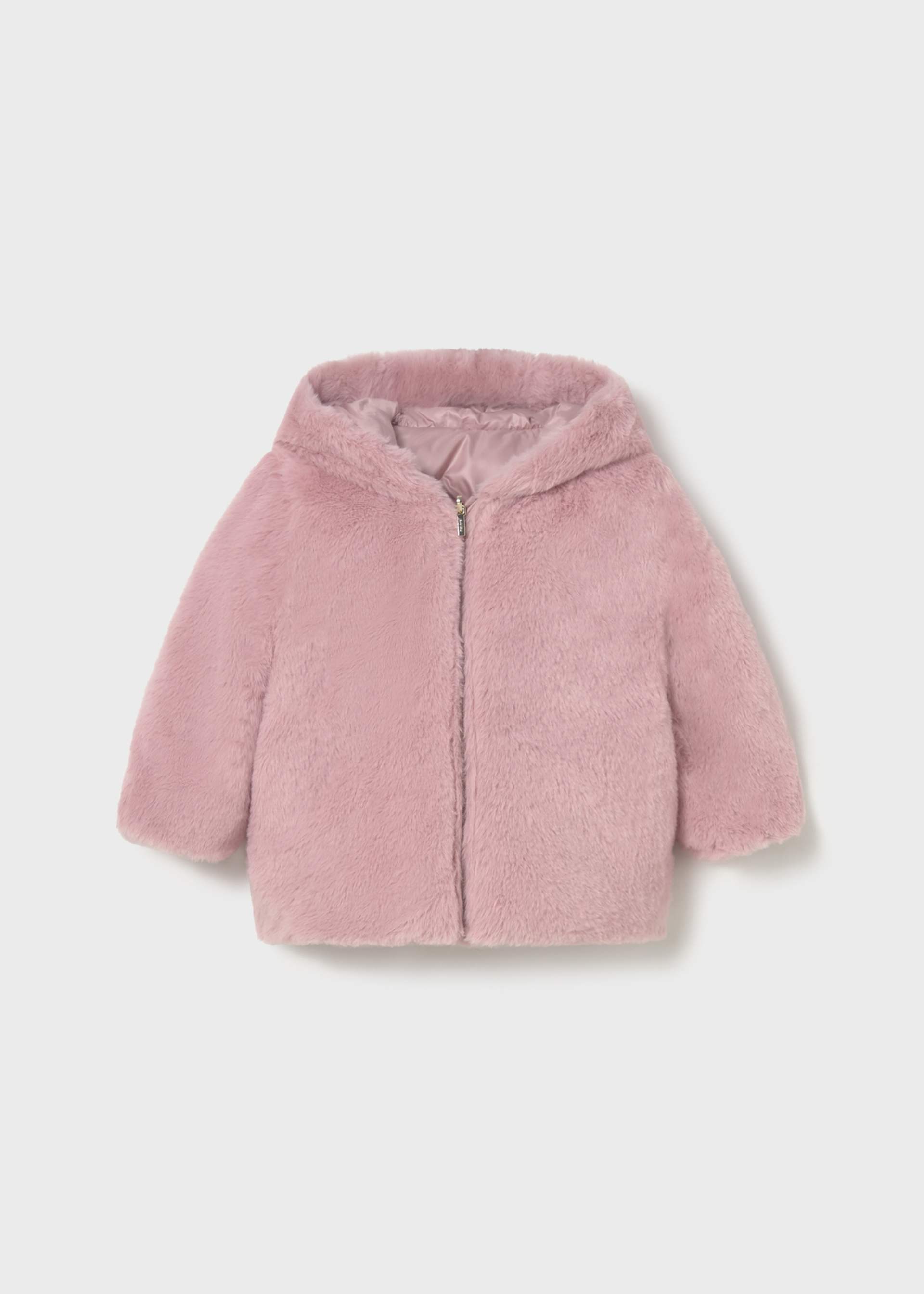 Baby Reversible Faux Fur Coat