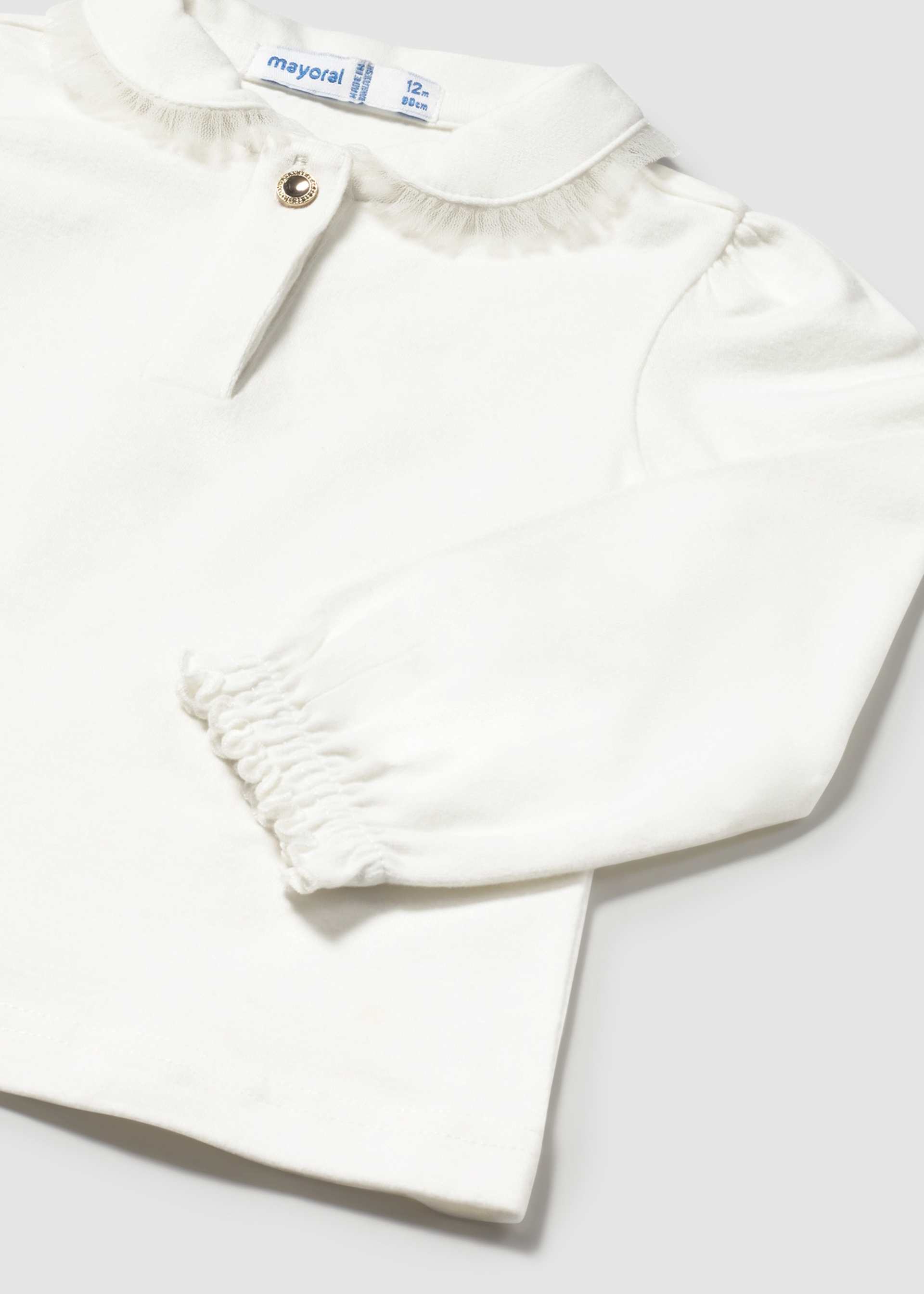 Langarm Poloshirt Baby