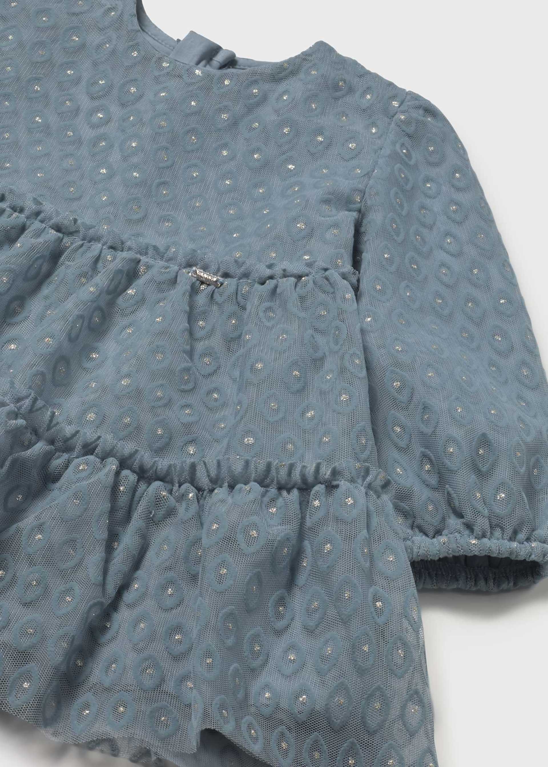 Vestito tulle neonata