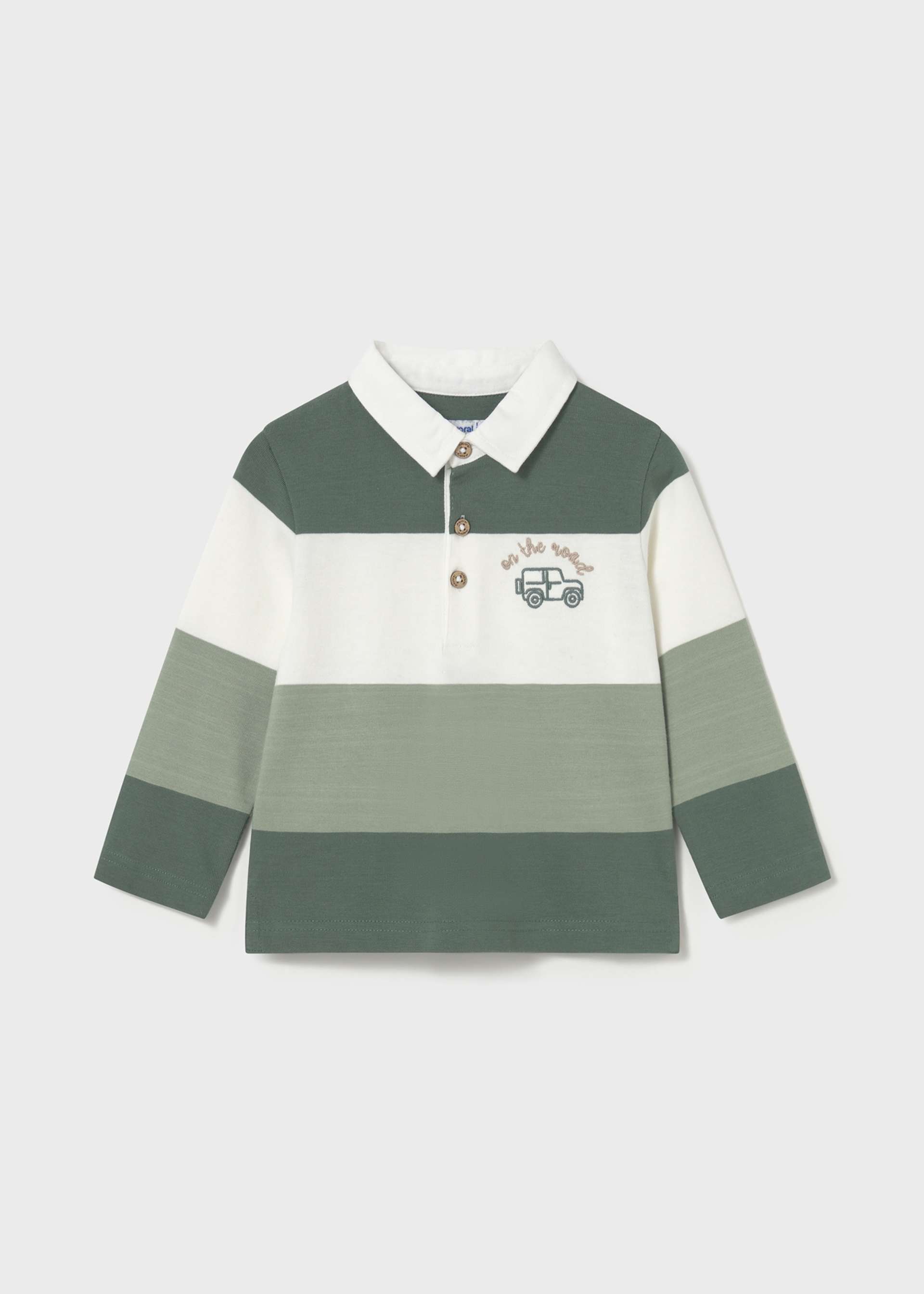 Boy striped rugby top