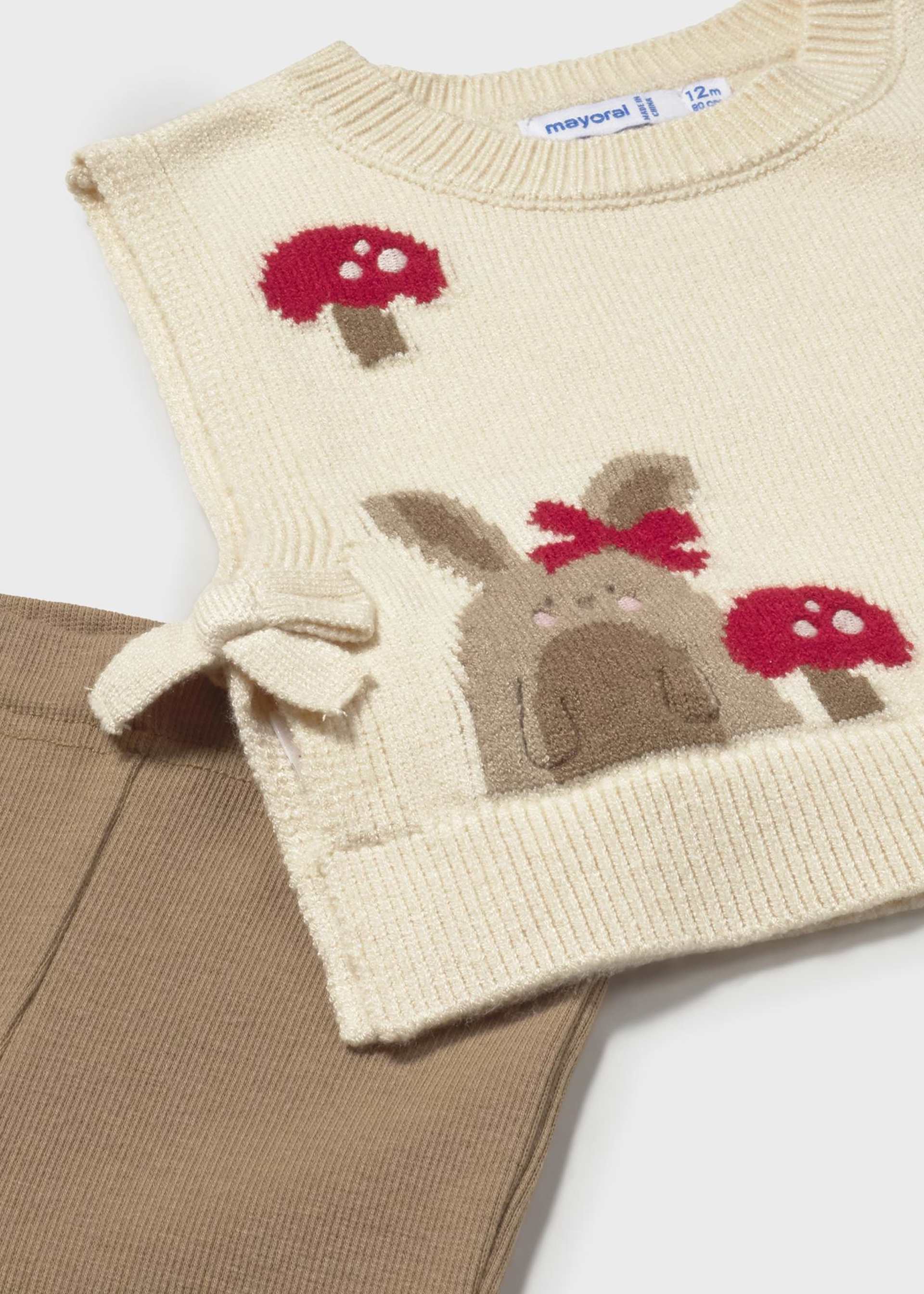 Ensemble gilet-pantalon bébé