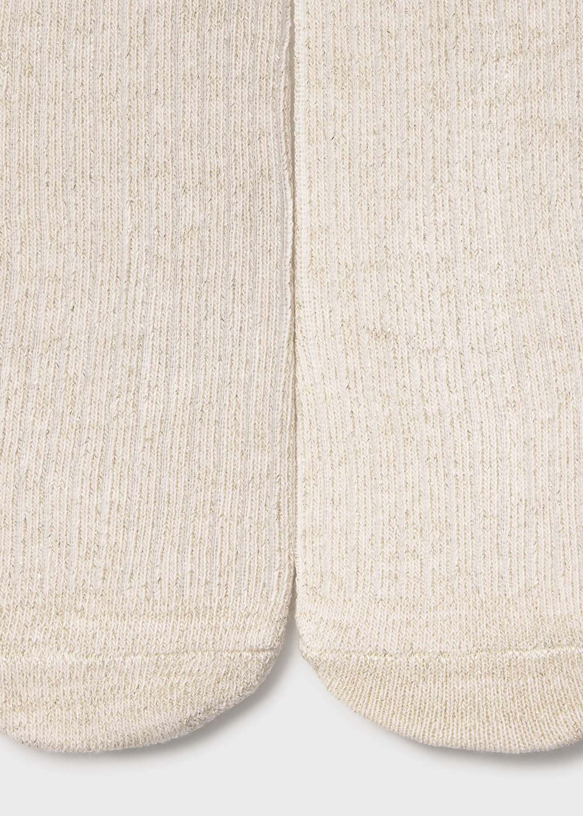 Leotardo lurex canalé bebé