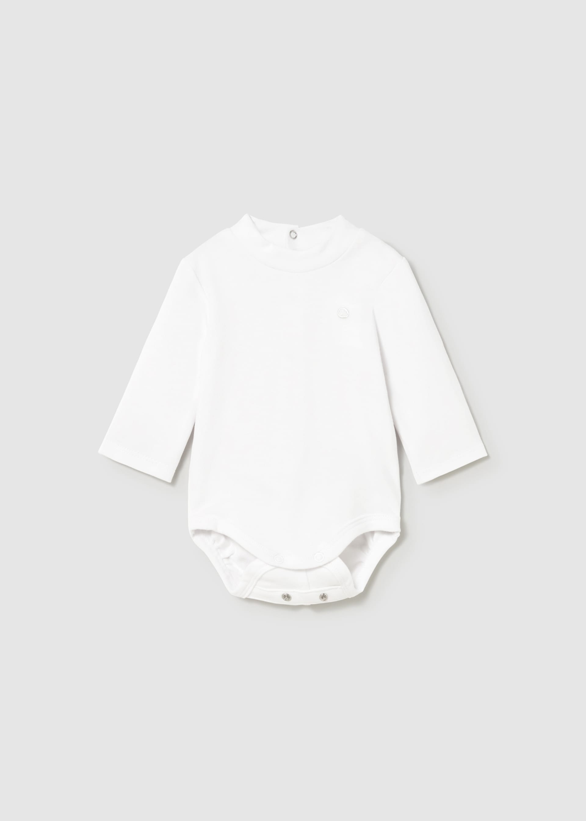 Newborn semi-snug collar bodysuit