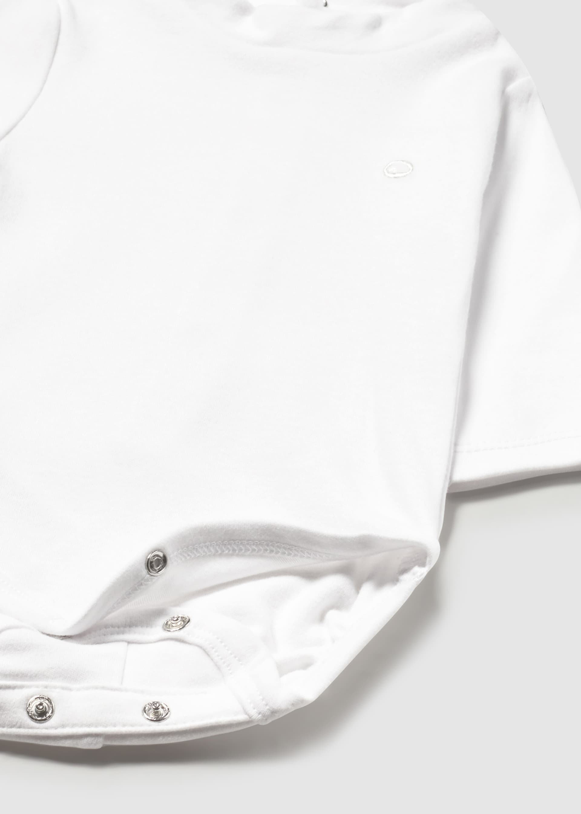 Newborn semi-snug collar bodysuit