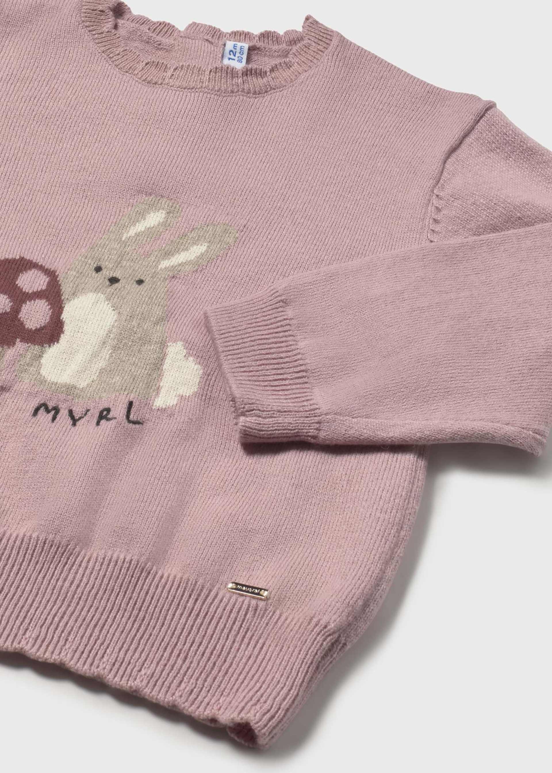 Pullover Tiermotiv jacquard Baby