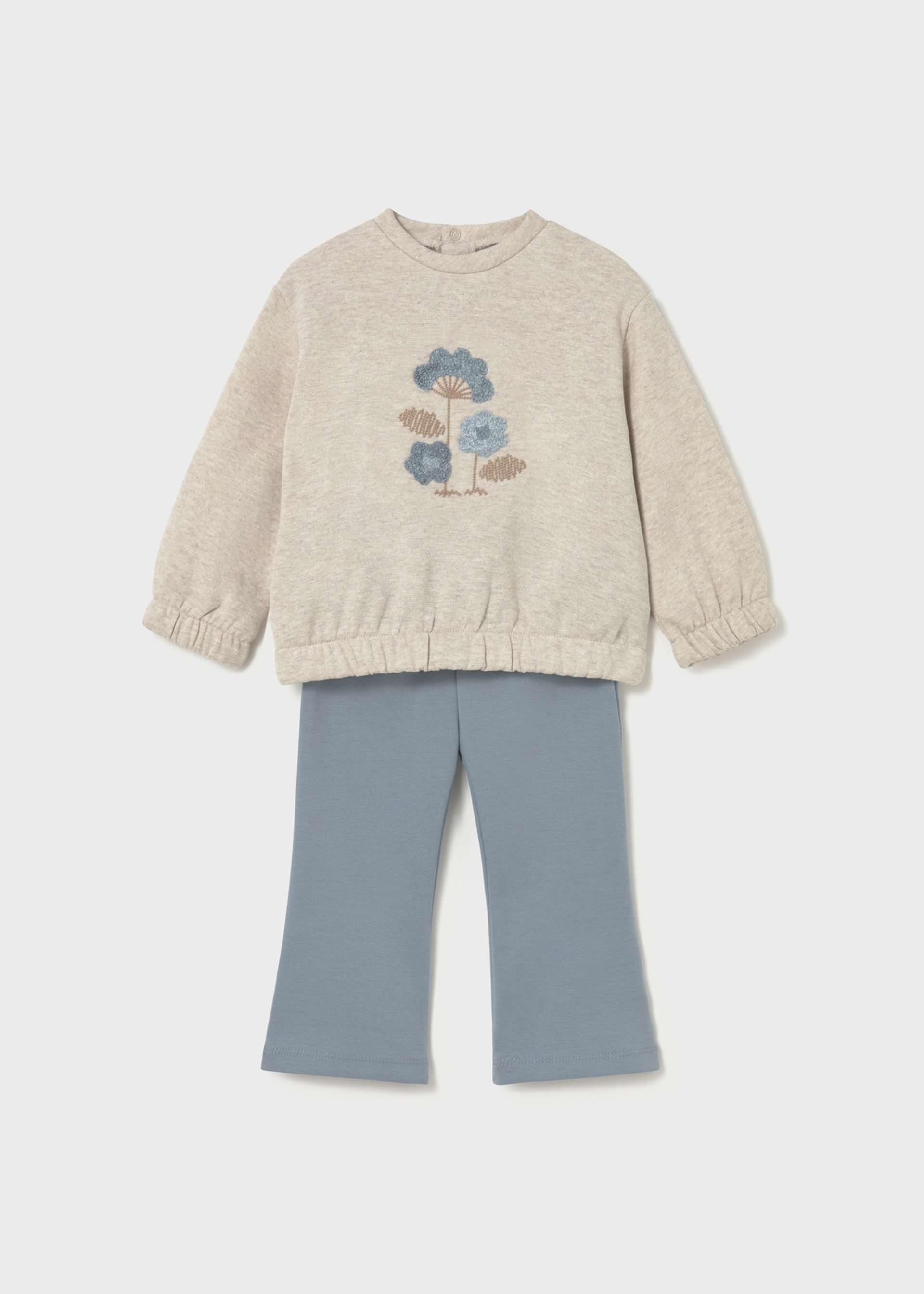 Baby Flare Leggings and Sweatshirt Set Baby Flare Leggings and Sweatshirt Set