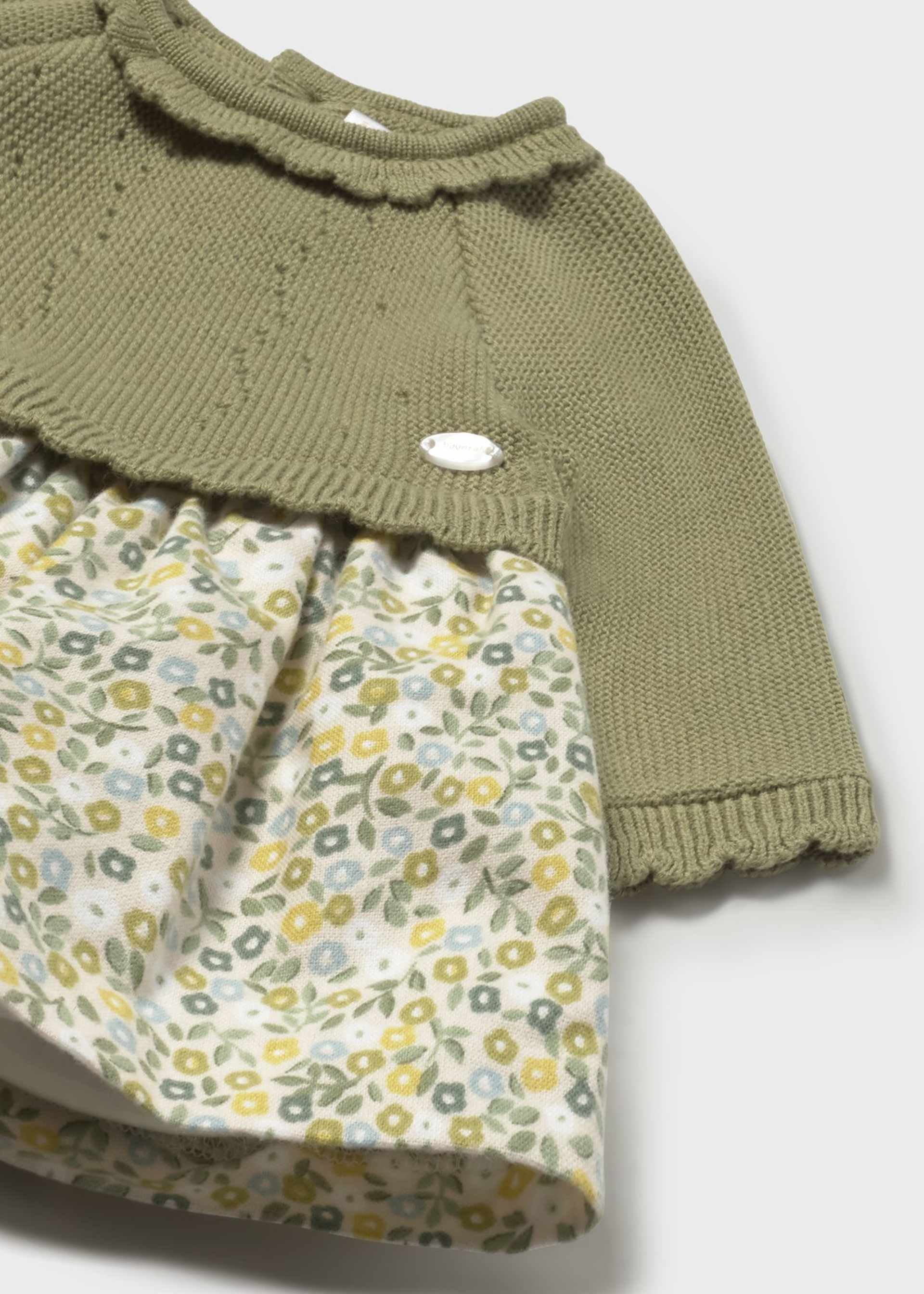 Robe tricot nouveau-né