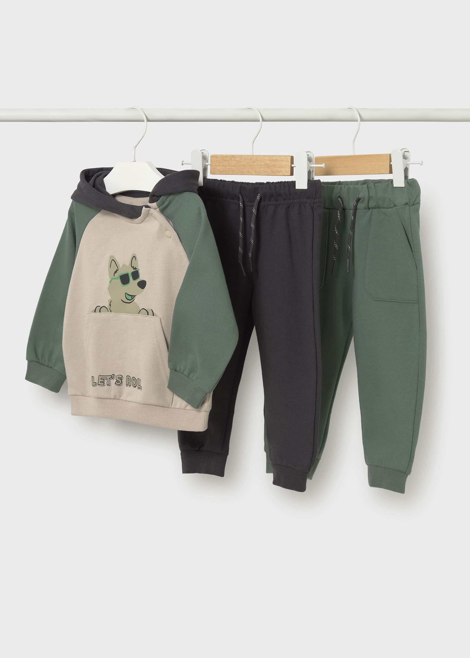 Baby Tracksuit with 2 Pants Baby Tracksuit with 2 Pants