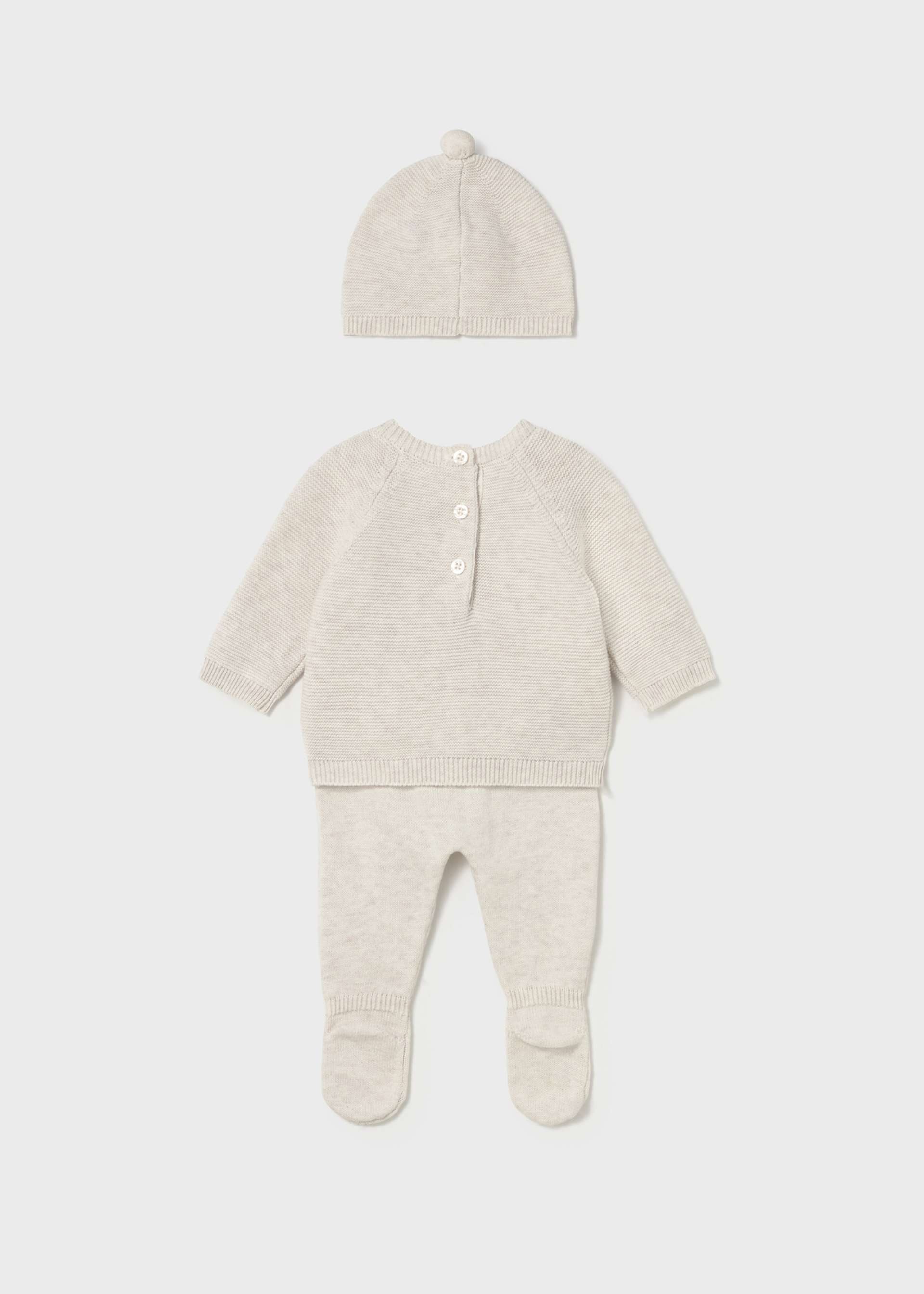 Completo 3 pezzi ghettina  neonato