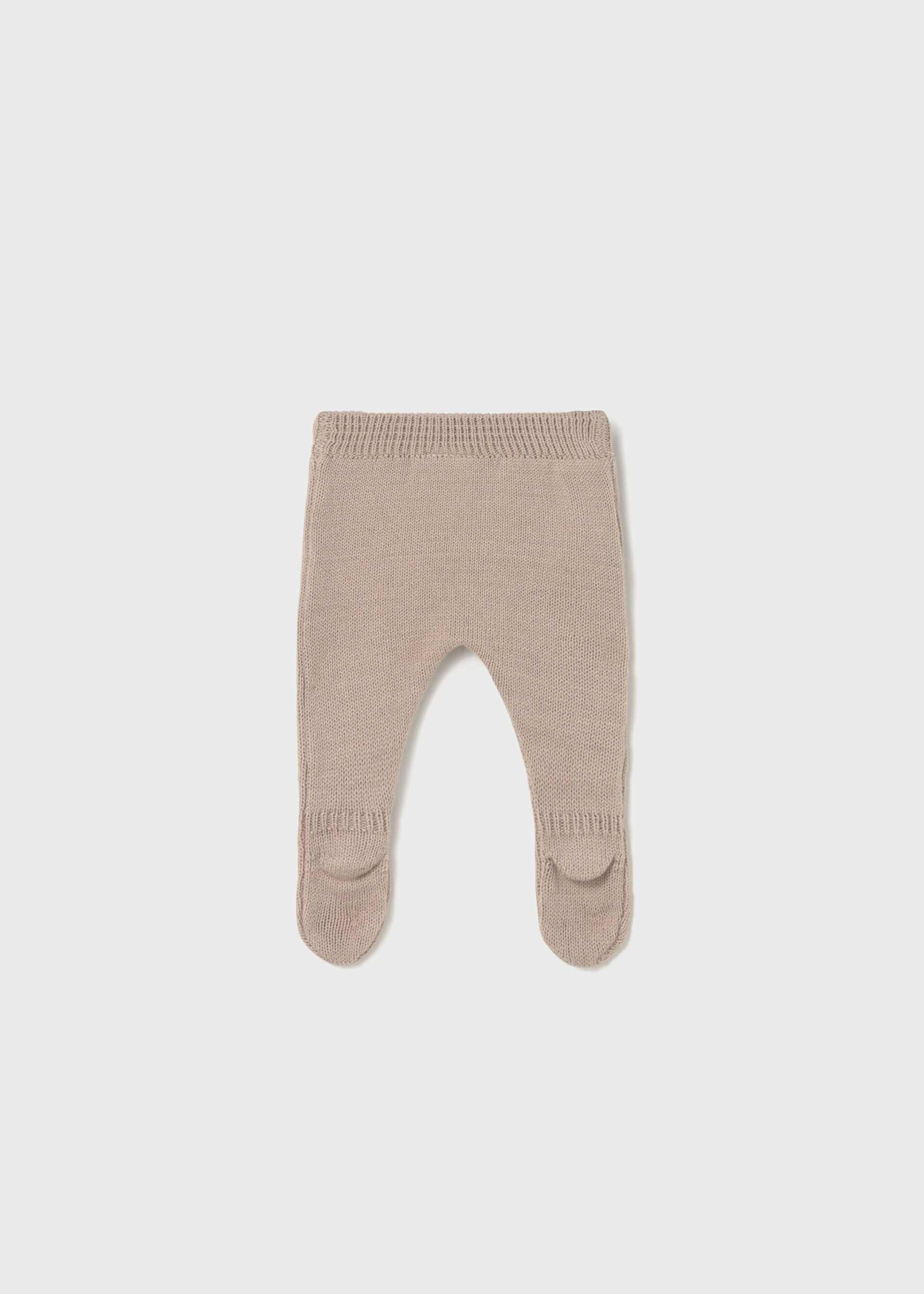 Newborn 3 piece footed trouser set