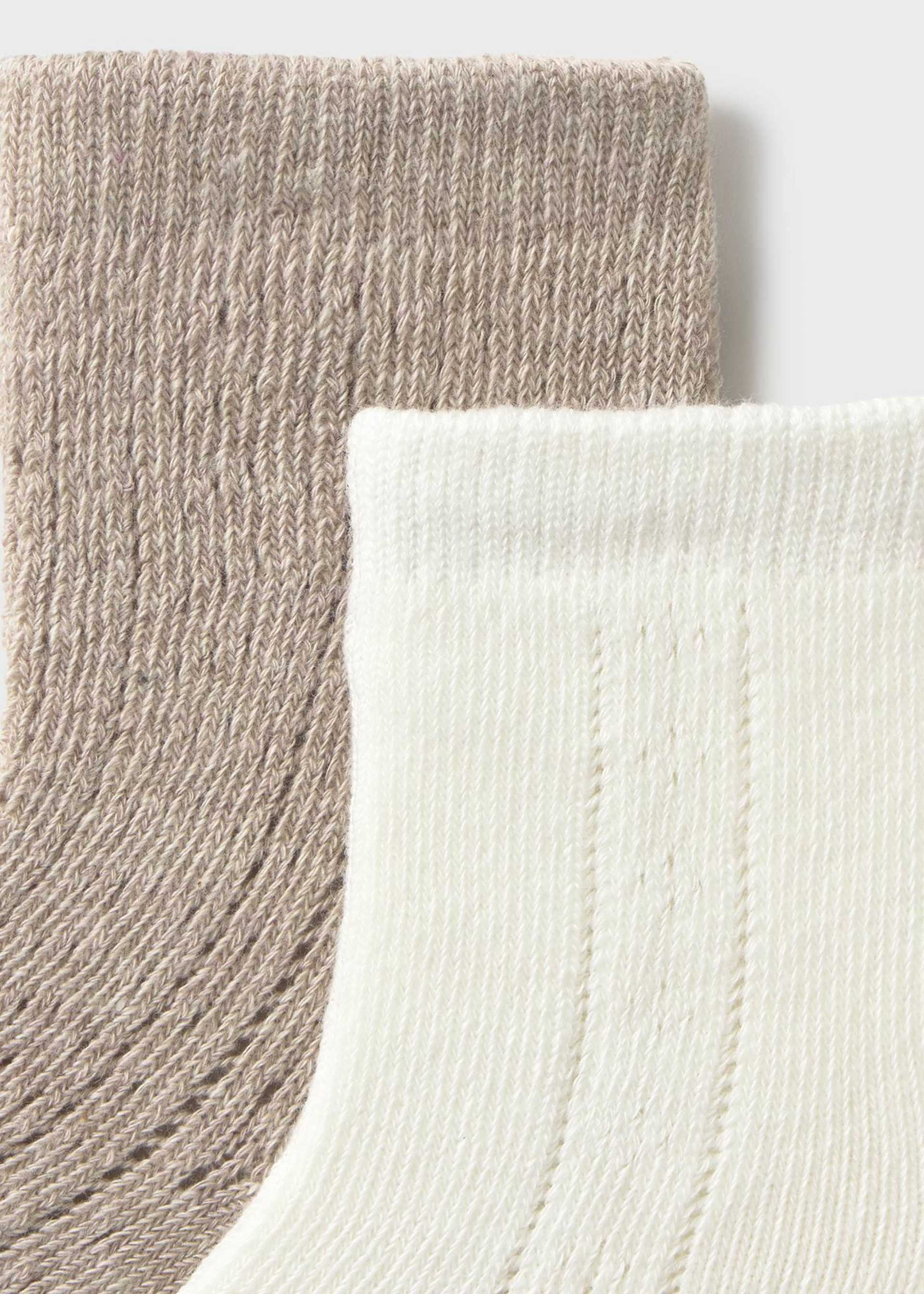 Newborn 2 pack formal socks