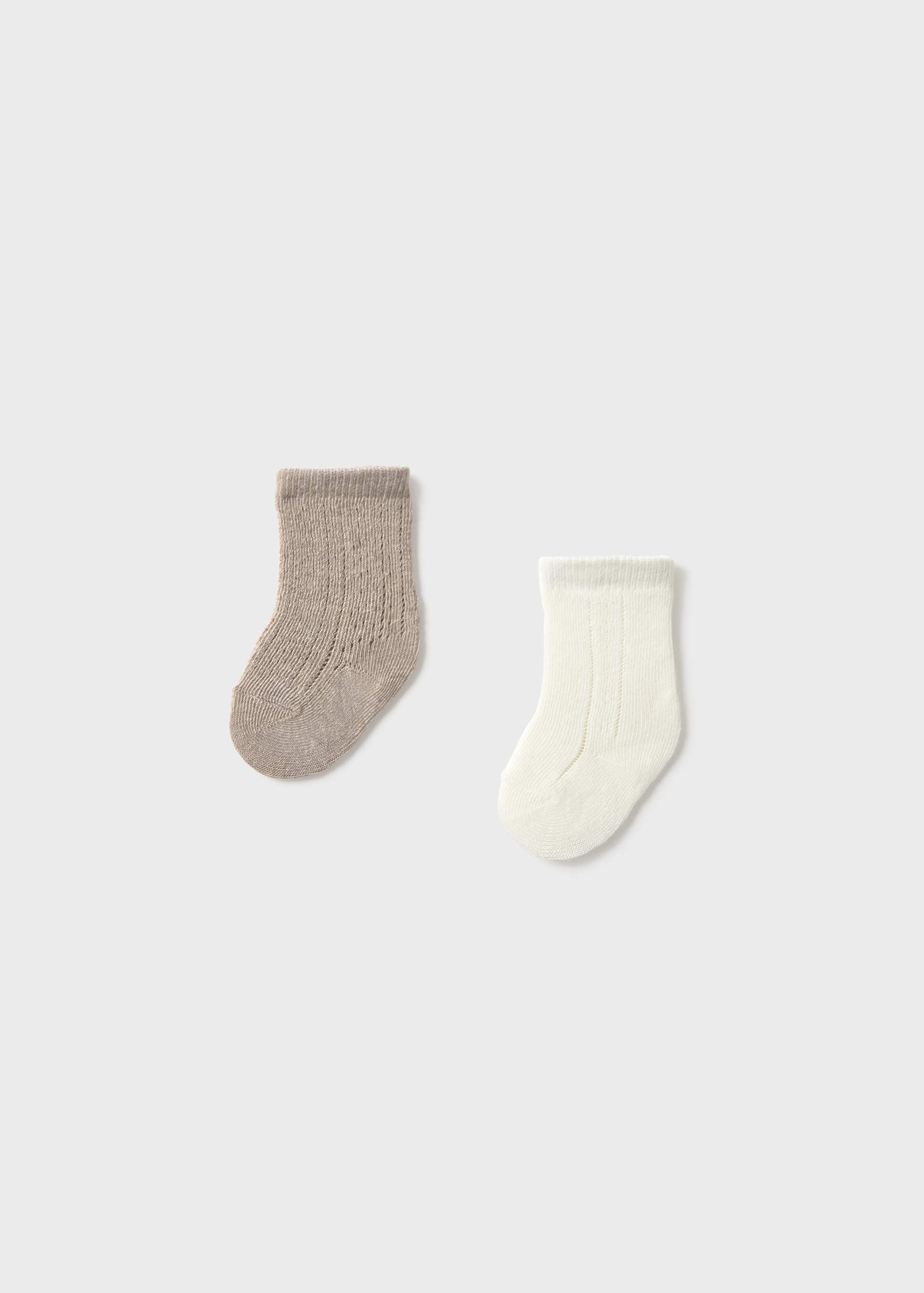 Lot de 2 chaussettes habillées nouveau-né