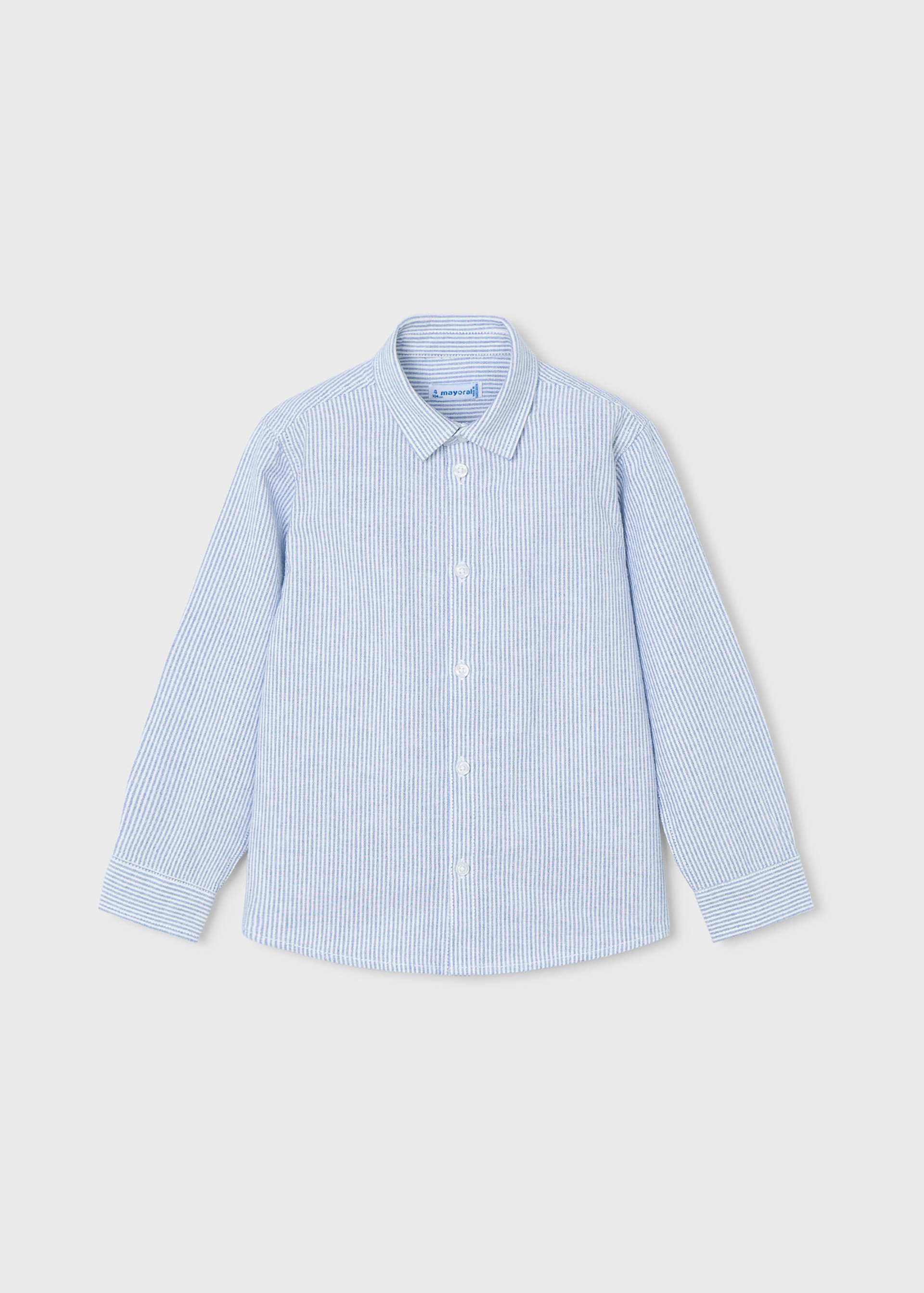 Boy Mini Striped Oxford Shirt