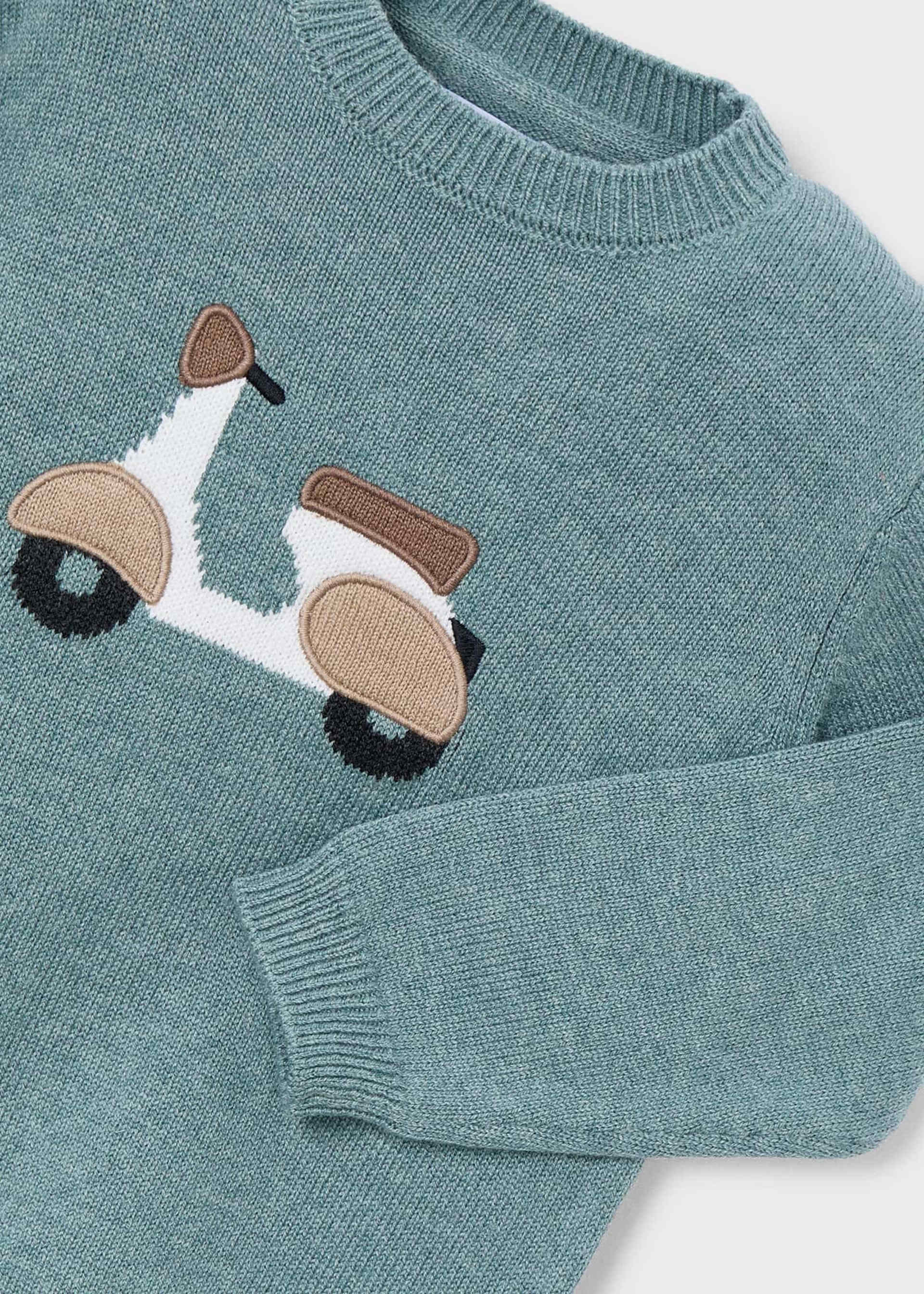 Pullover Intarsiamotiv Jungen