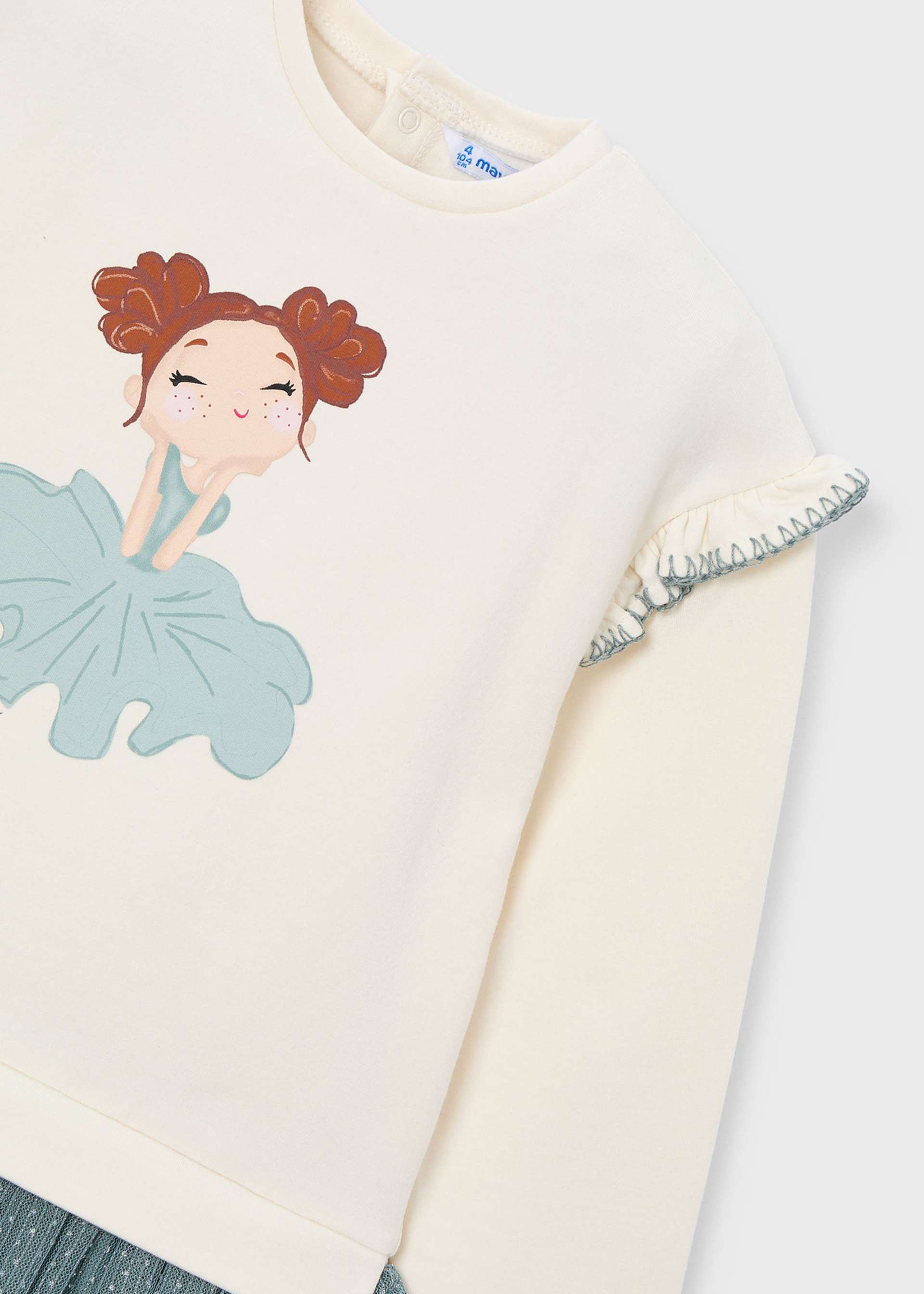 Kombi-Tüllkleid Mädchen