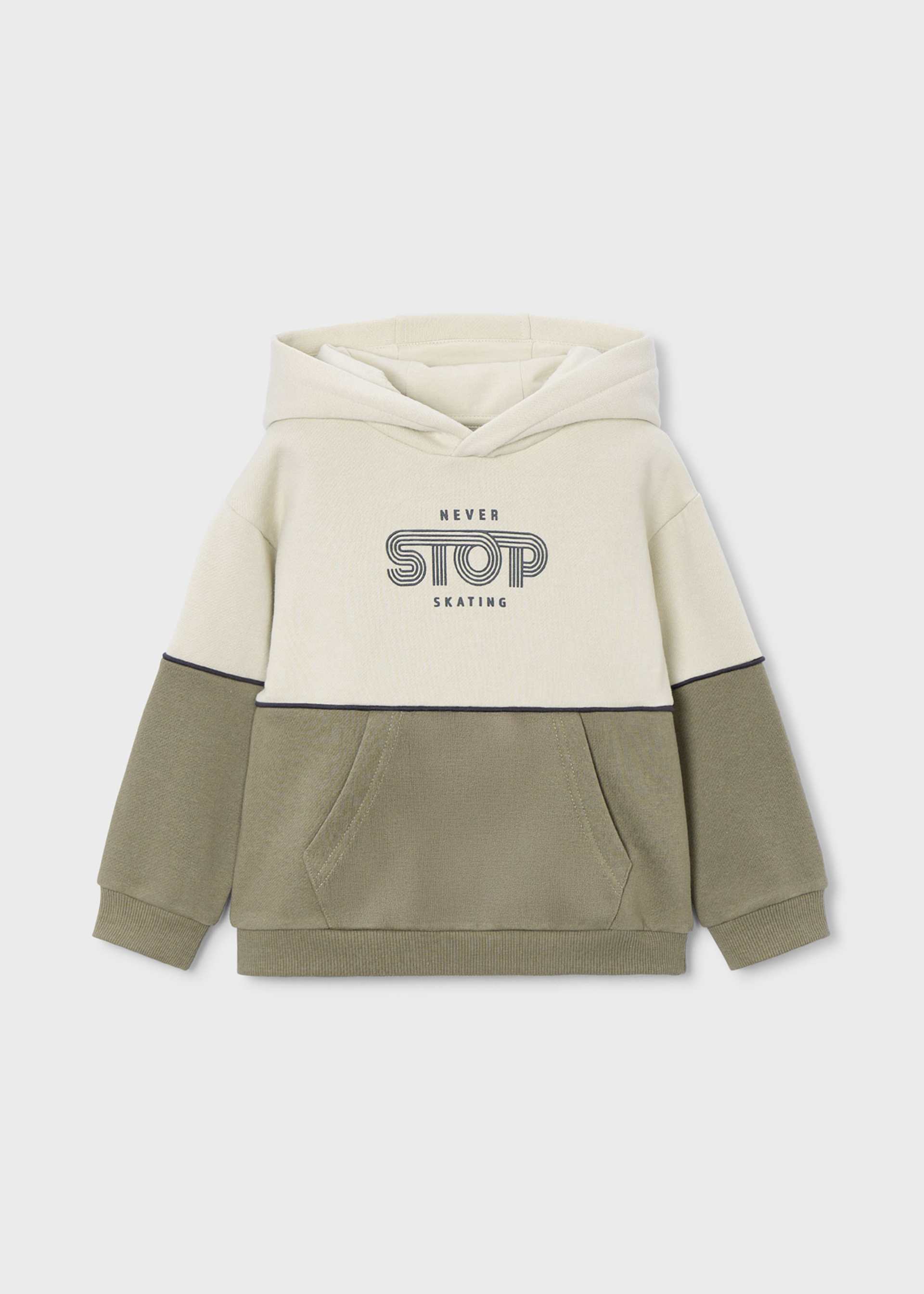 Sweatshirt Kontraste Jungen