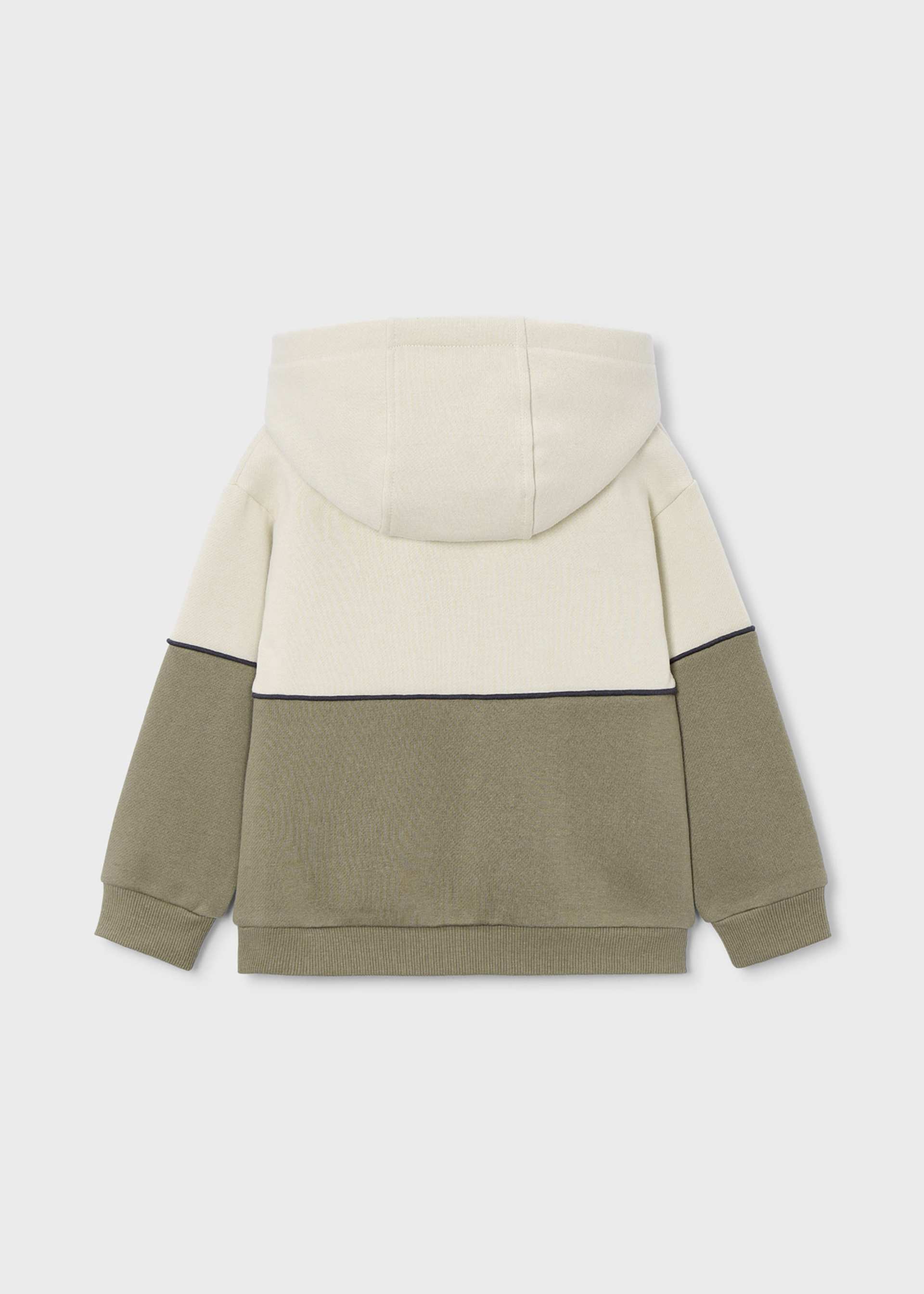 Sudadera contraste niño