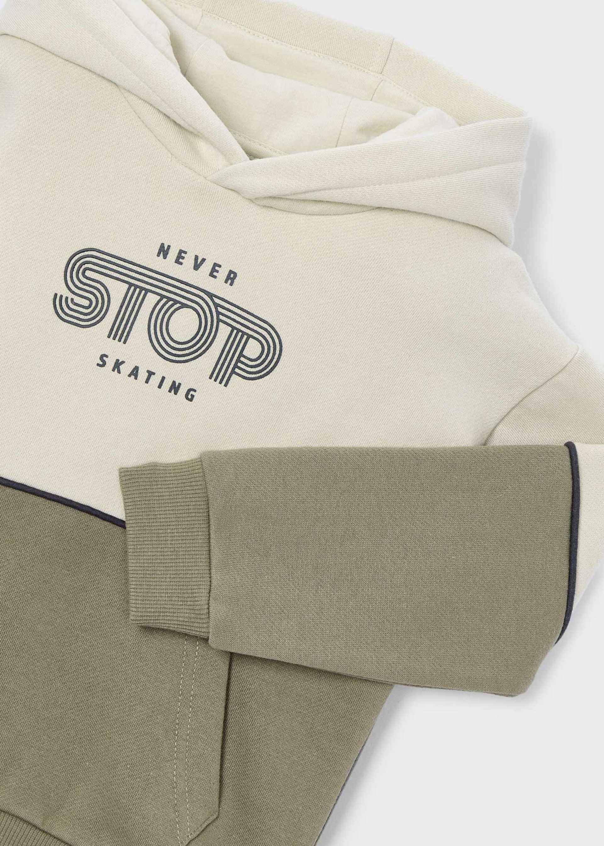 Sweatshirt Kontraste Jungen