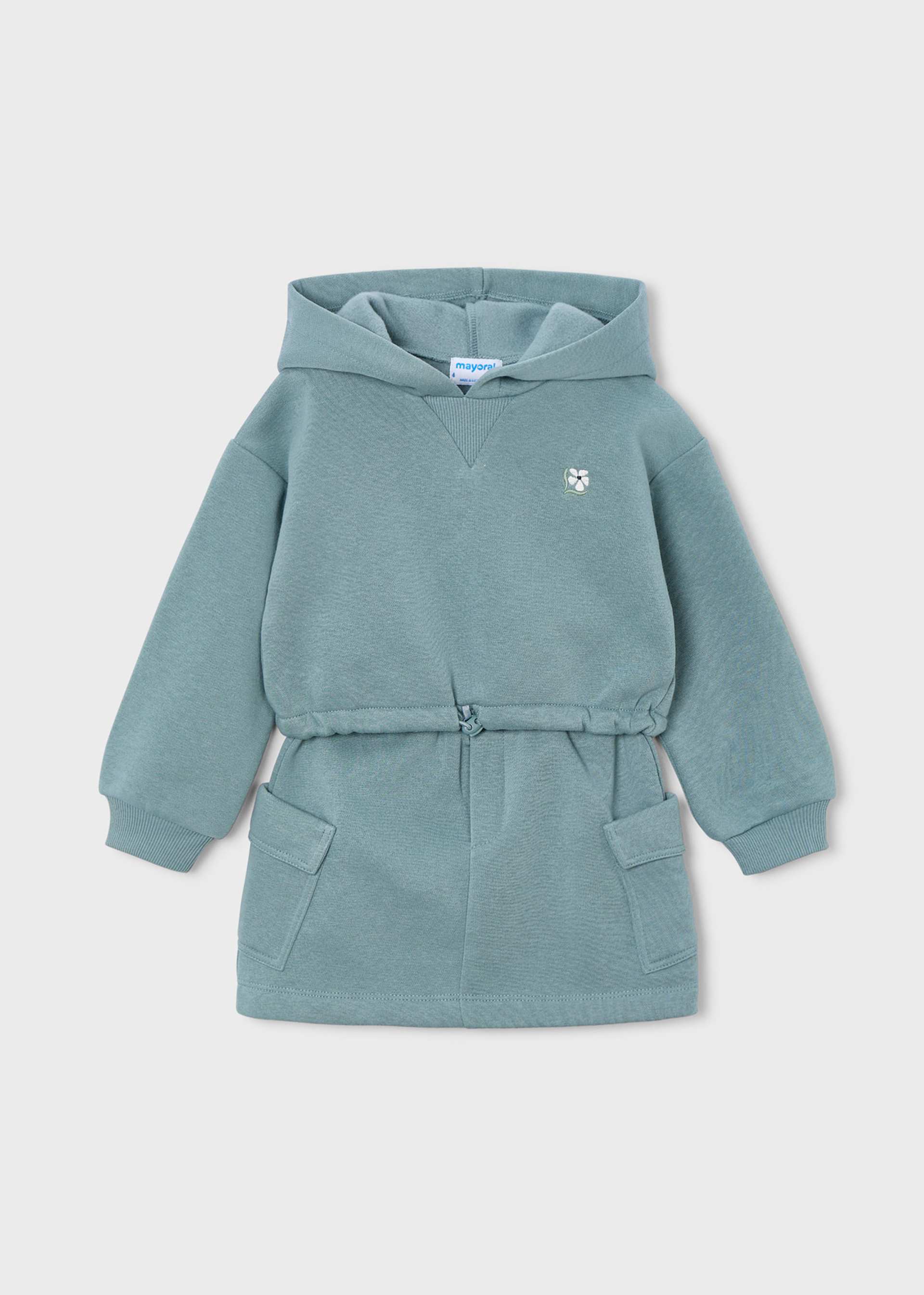 Girls cargo skirt and hoody set