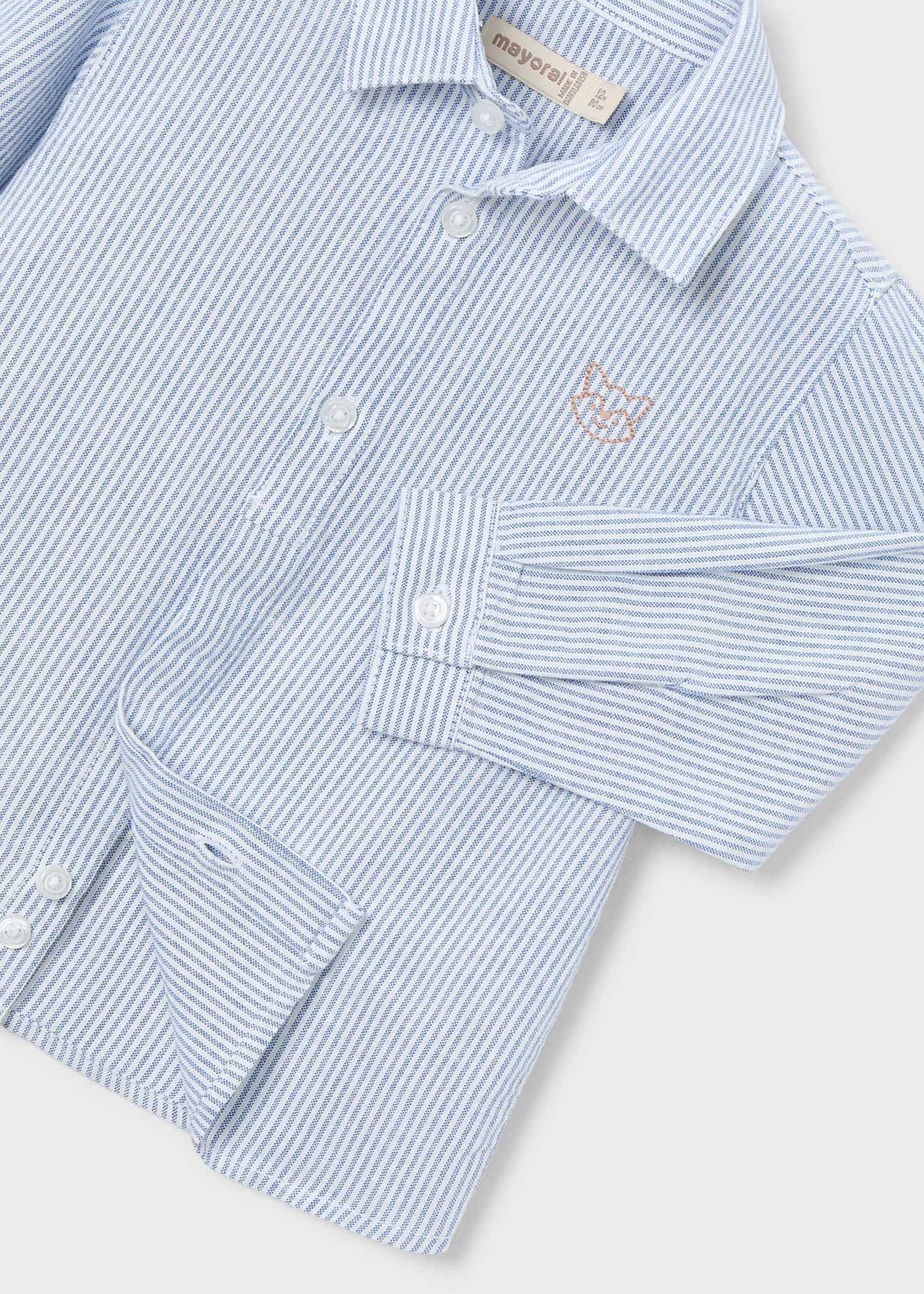 Chemise rayée bébé