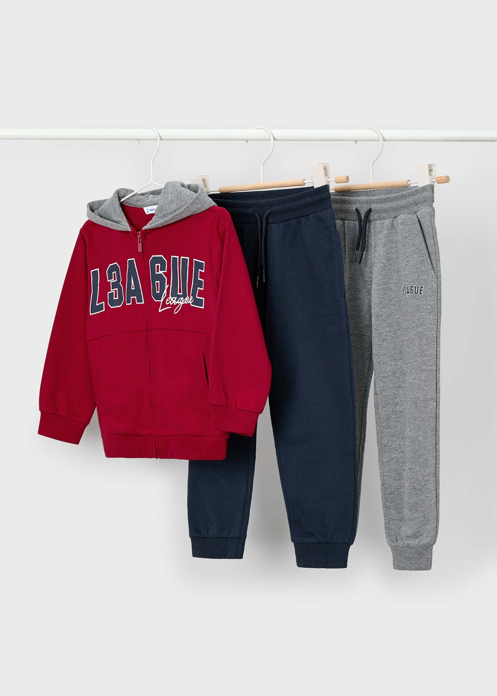 Boy 3 Piece Basic Tracksuit Set