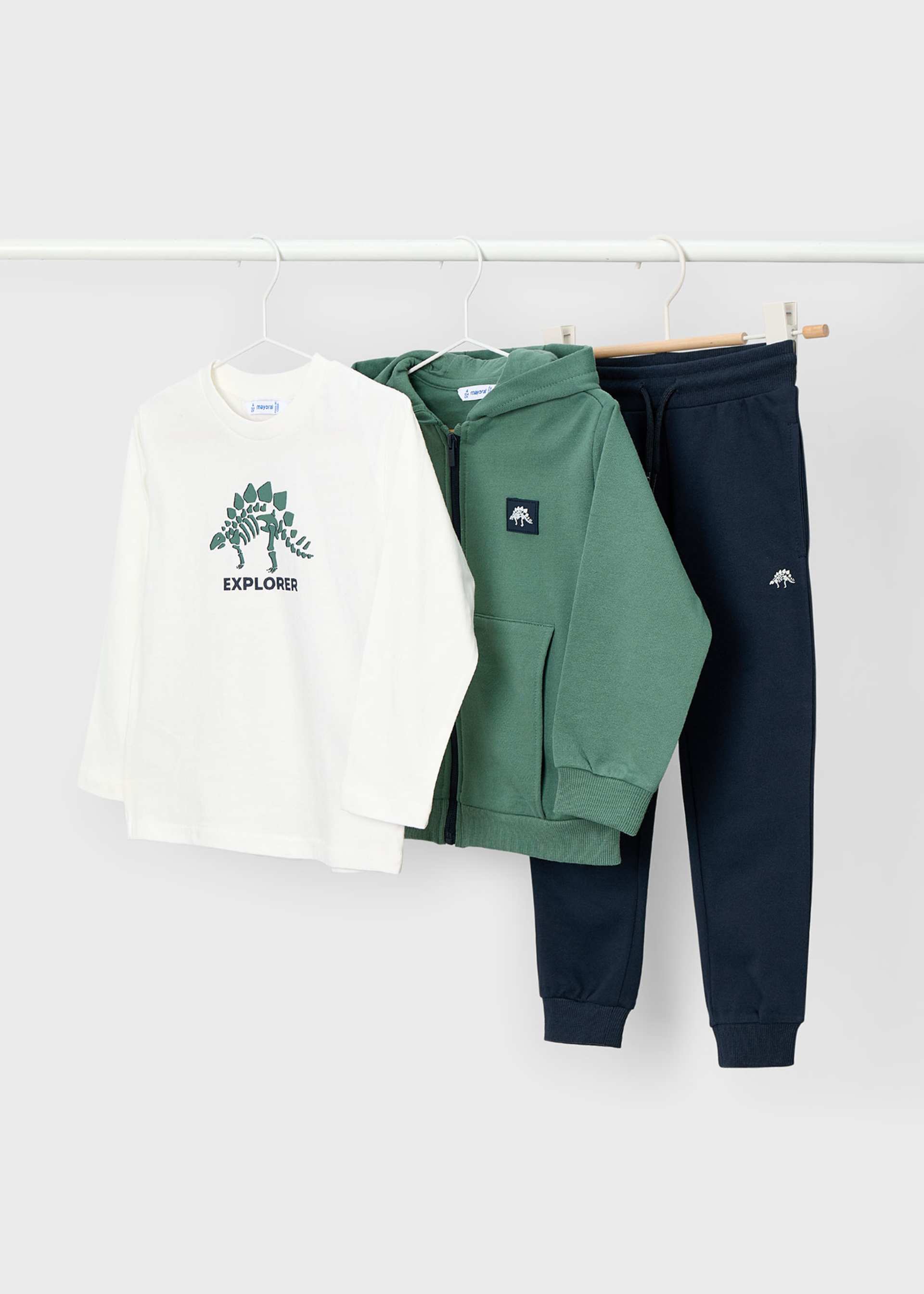 Pants con playera niño
