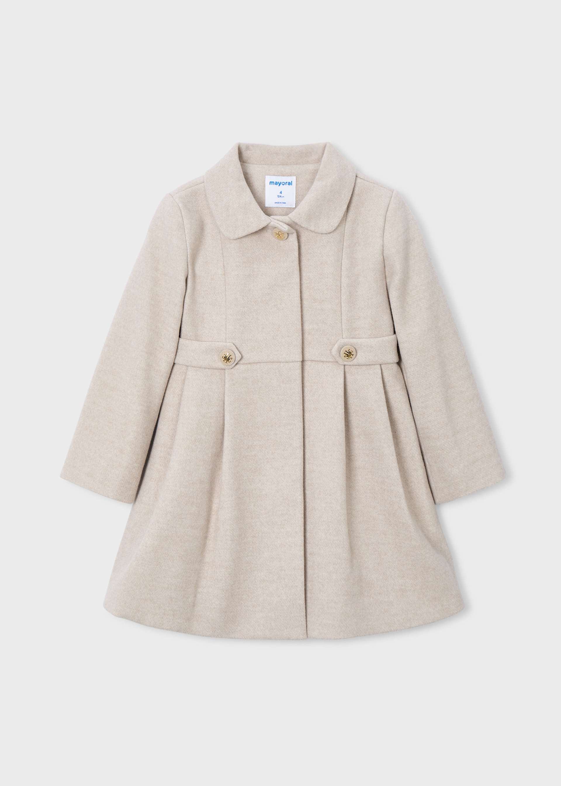 Manteau mélangé  fille