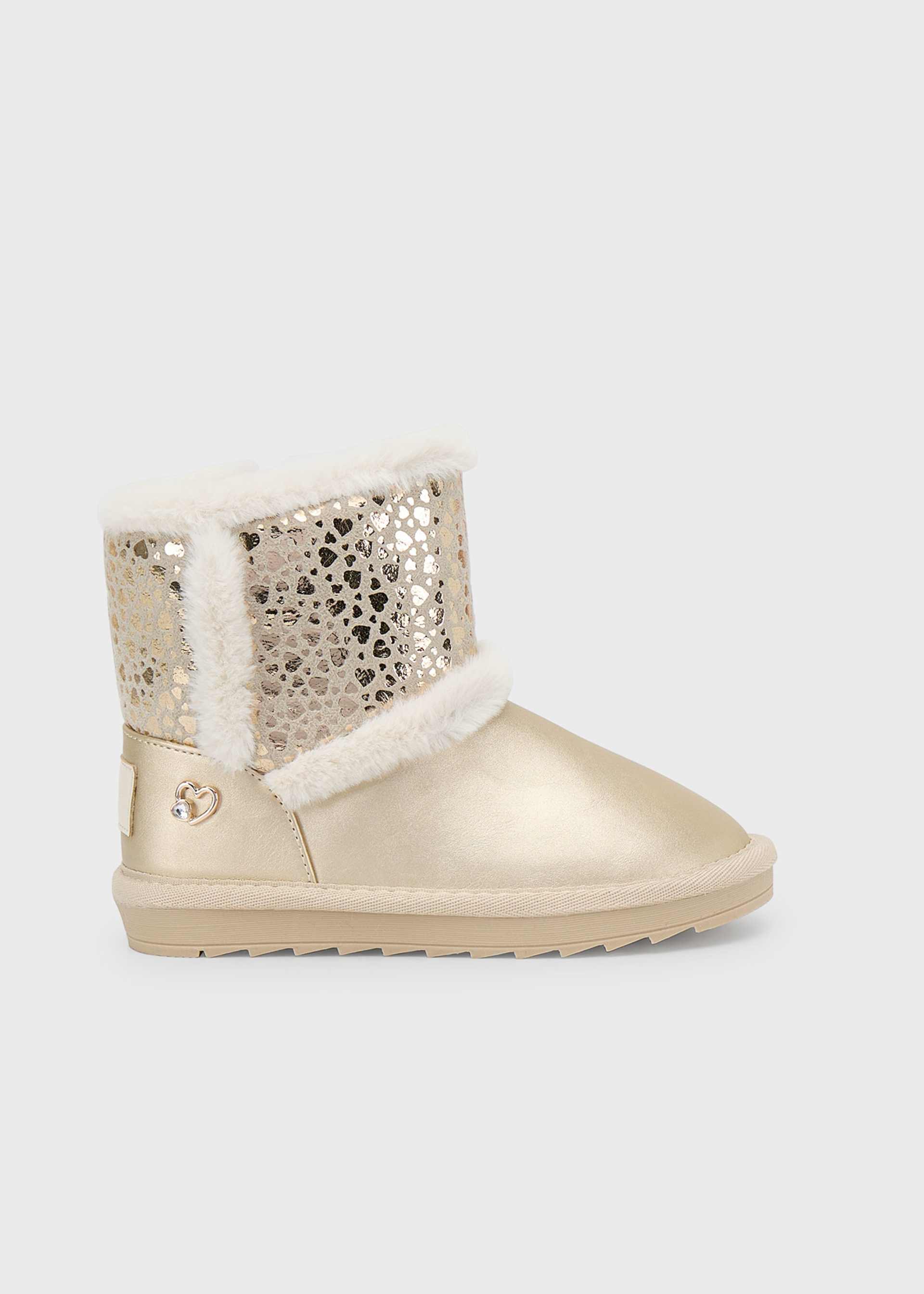 Girls lined ankle boot