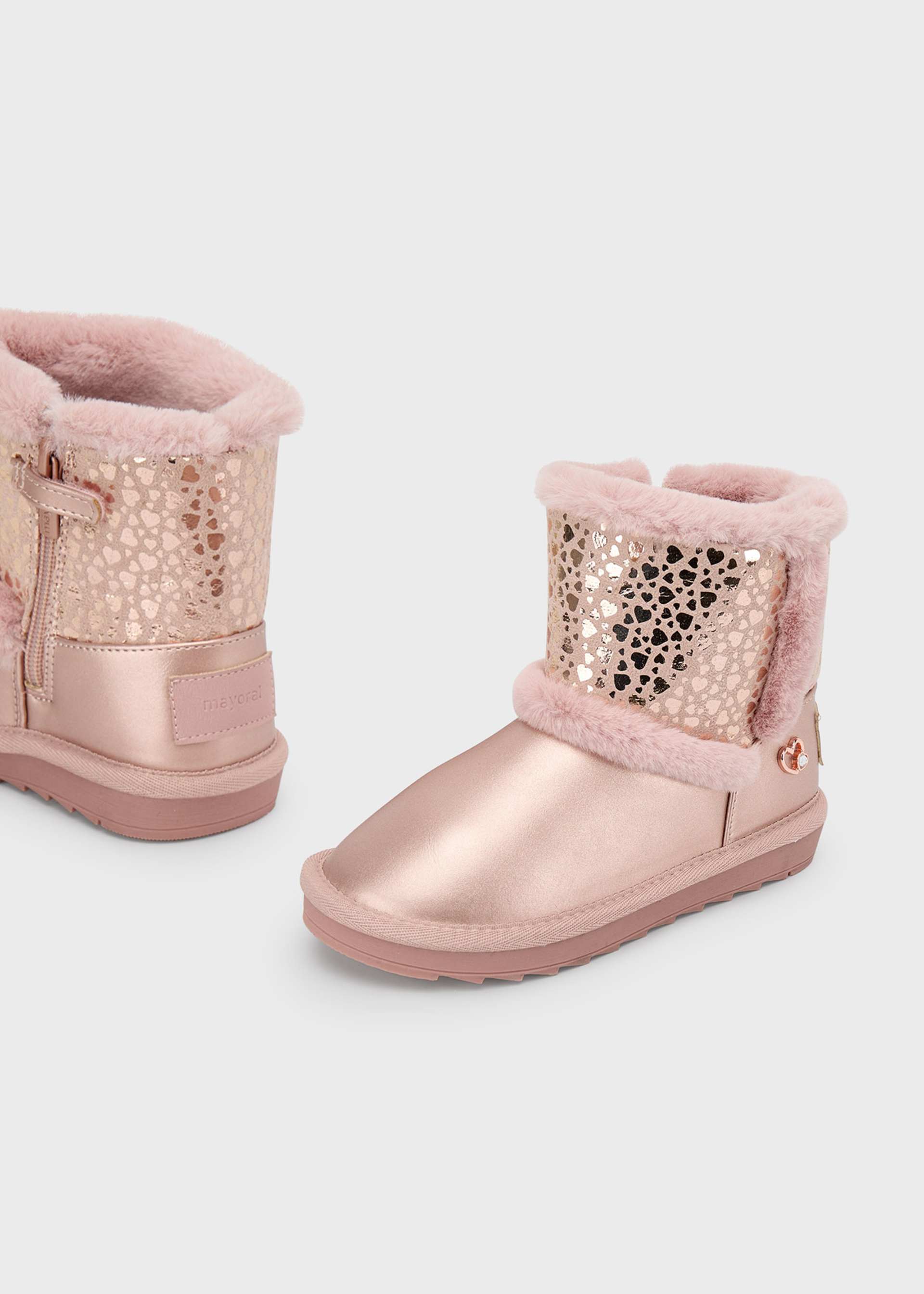 Girl Faux Fur Lined Boots Girl Faux Fur Lined Boots