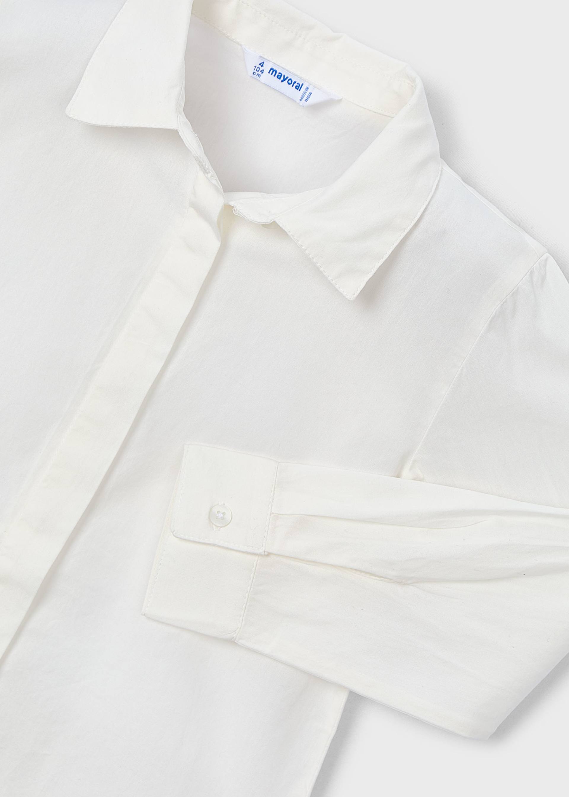 Girl Shirt with Faux Vest