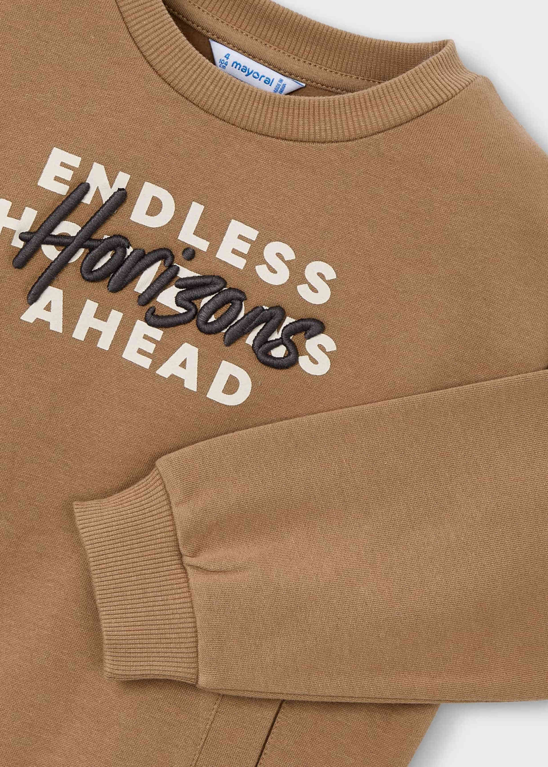 Sweatshirt bestickt Unisex