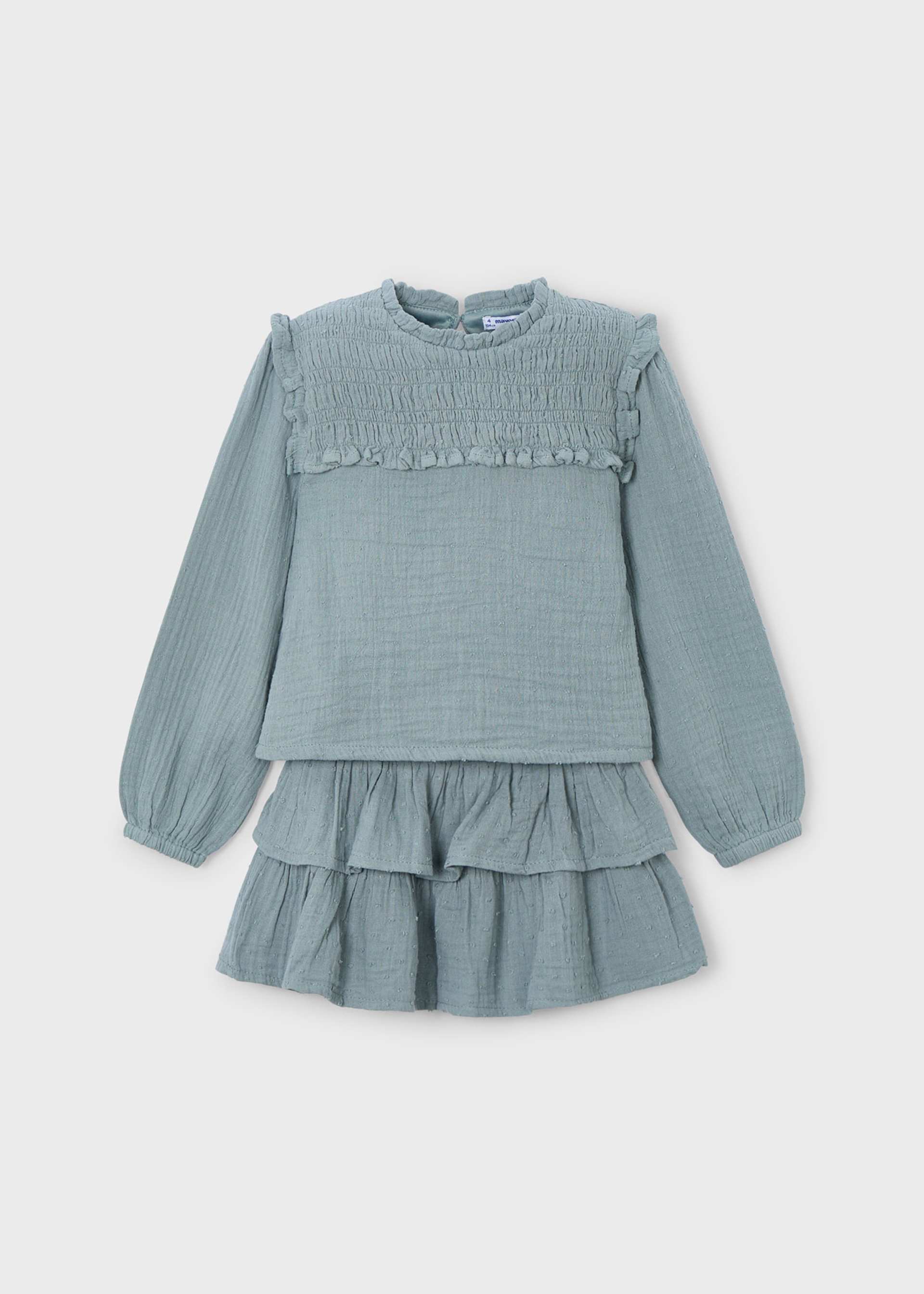 Set Rüschenrock und Bluse Mädchen Set Rüschenrock und Bluse Mädchen