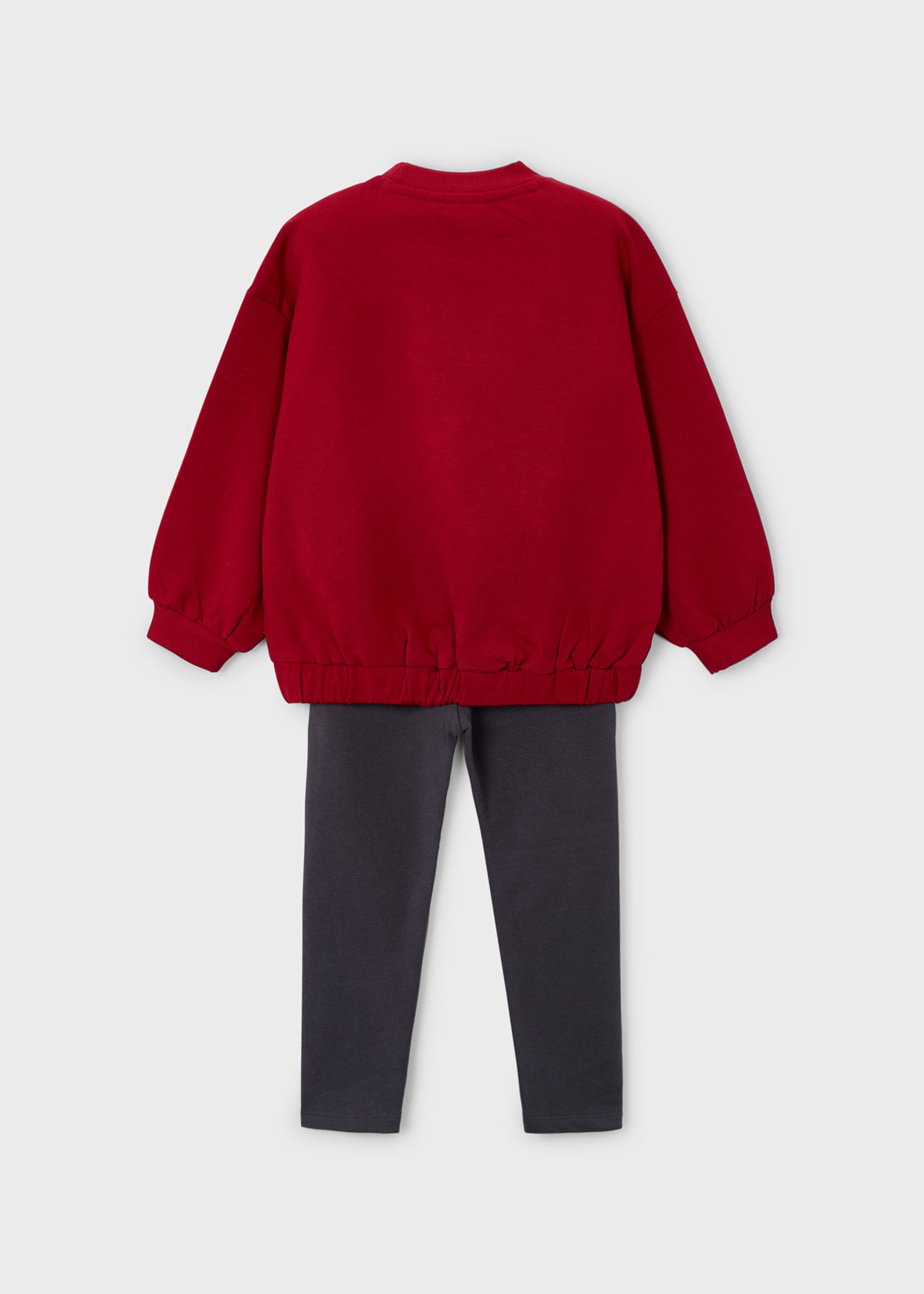 Set Leggings und Sweatshirt Schleife Mädchen Set Leggings und Sweatshirt Schleife Mädchen