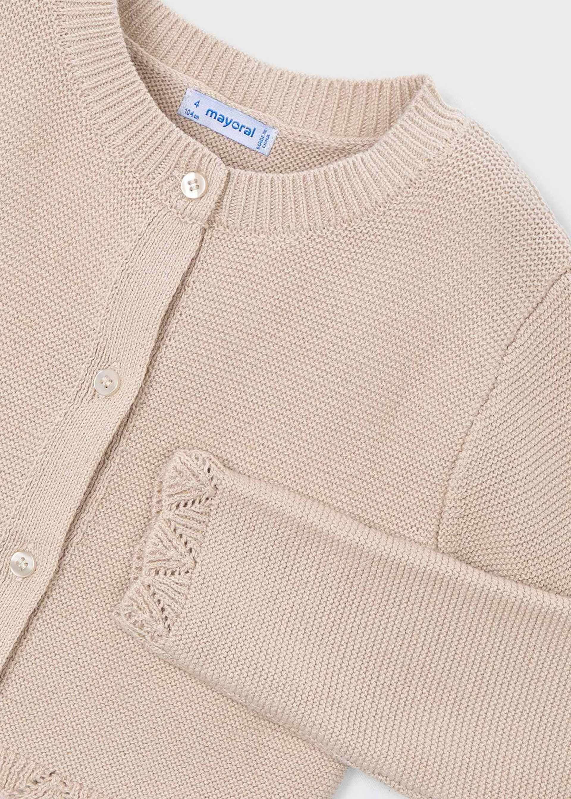 Cardigan tricot fille