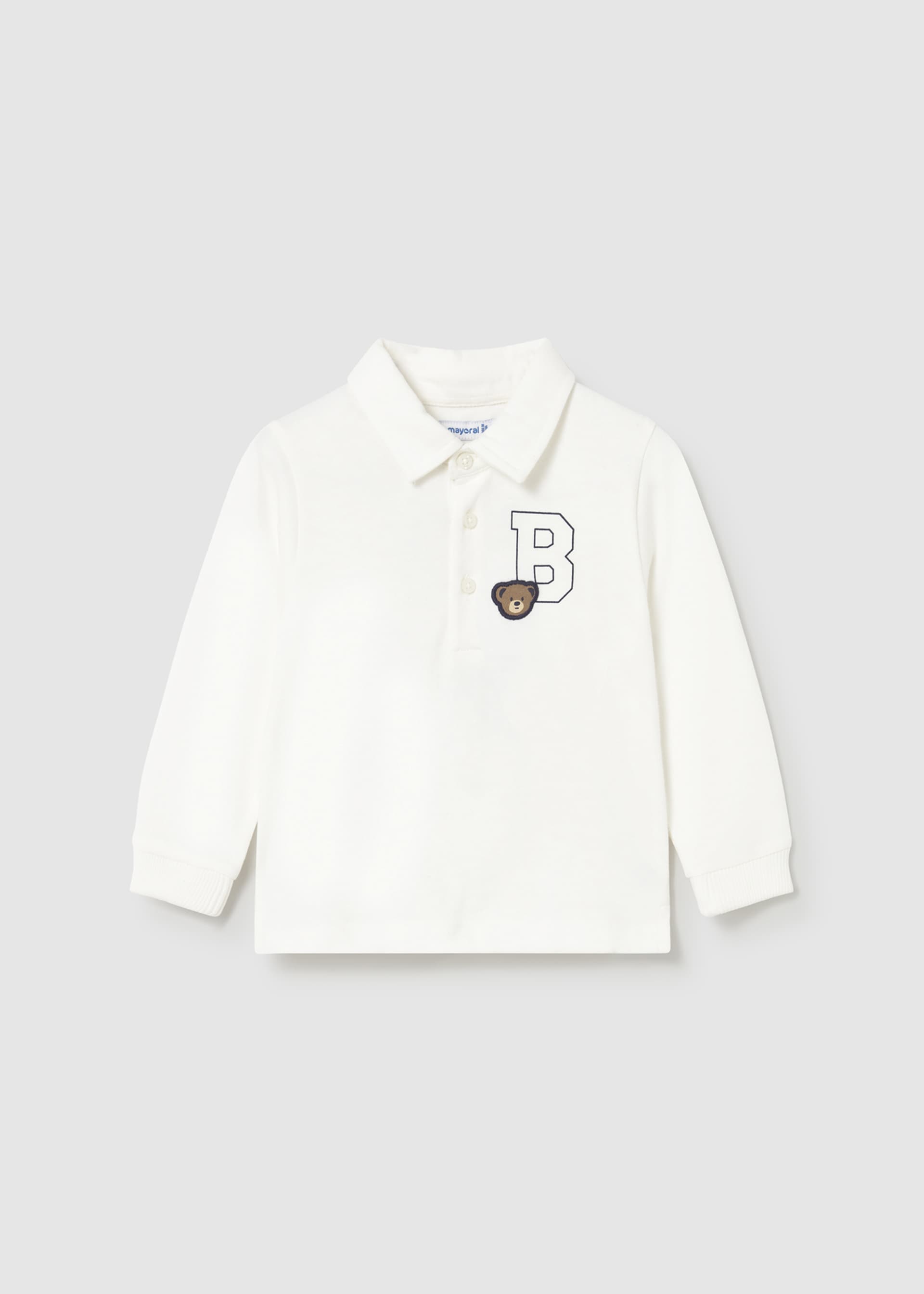 Babys plain polo shirt