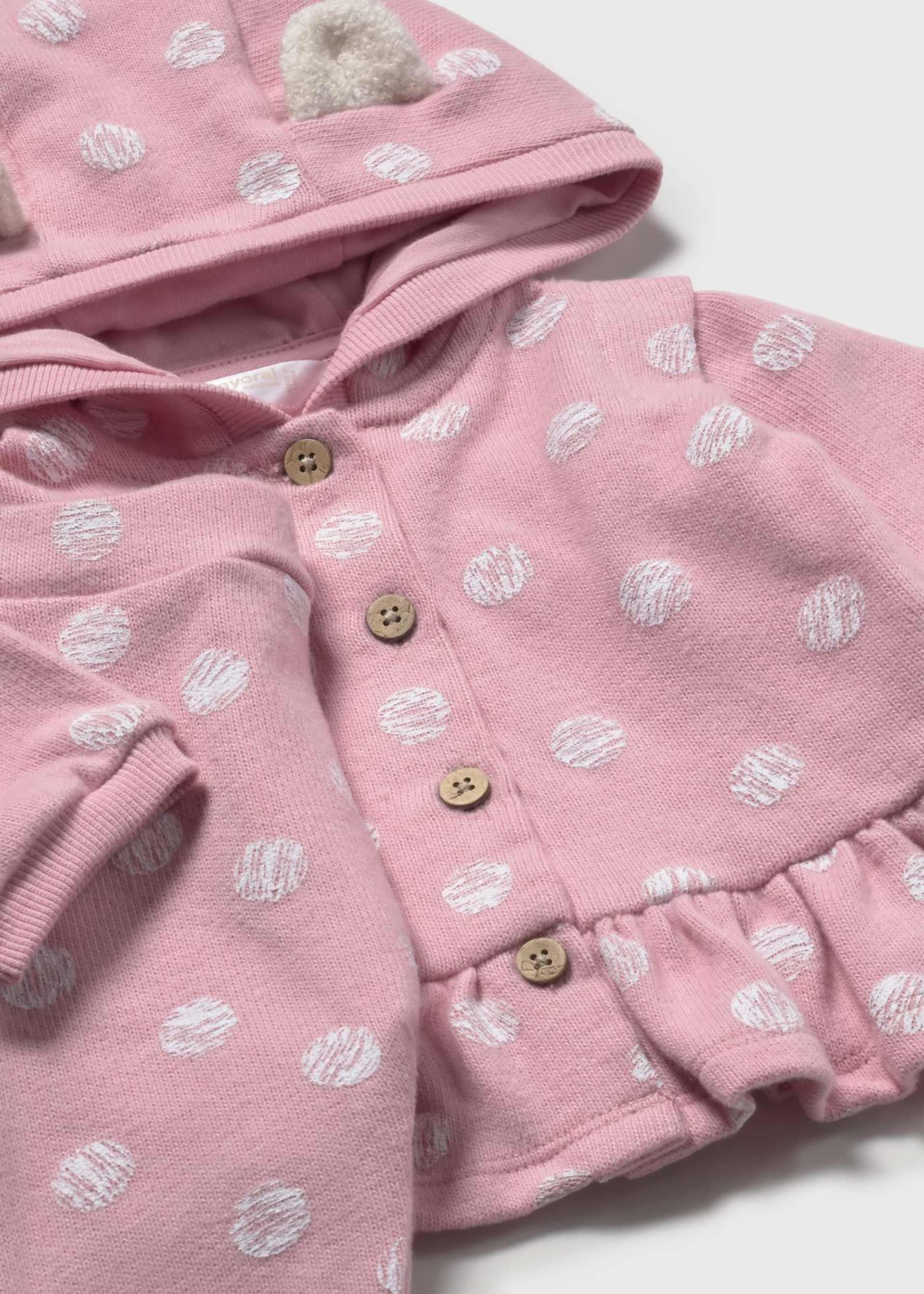 Newborn Girl 3-Piece Knit Set