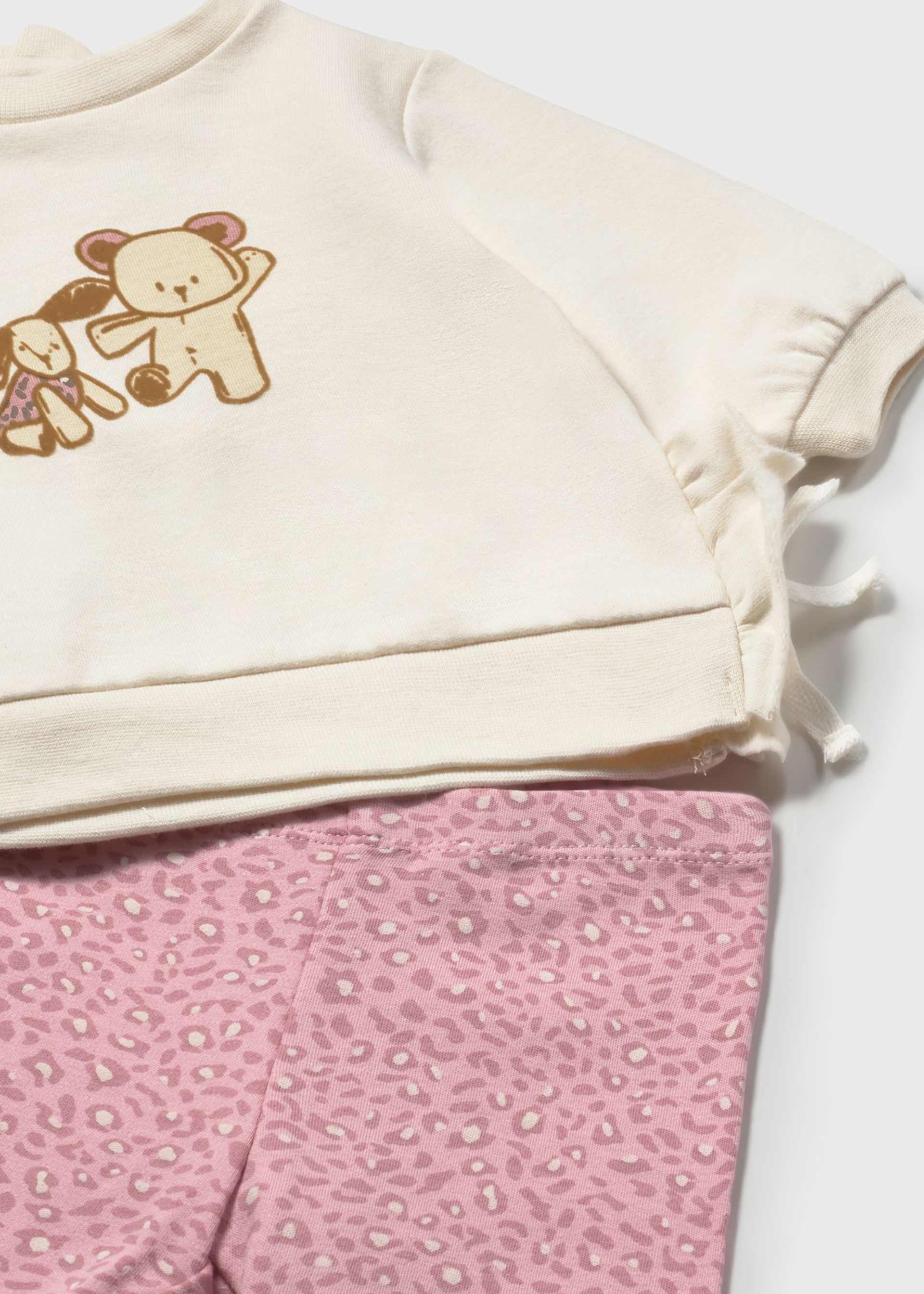 Newborn 4 piece legging set