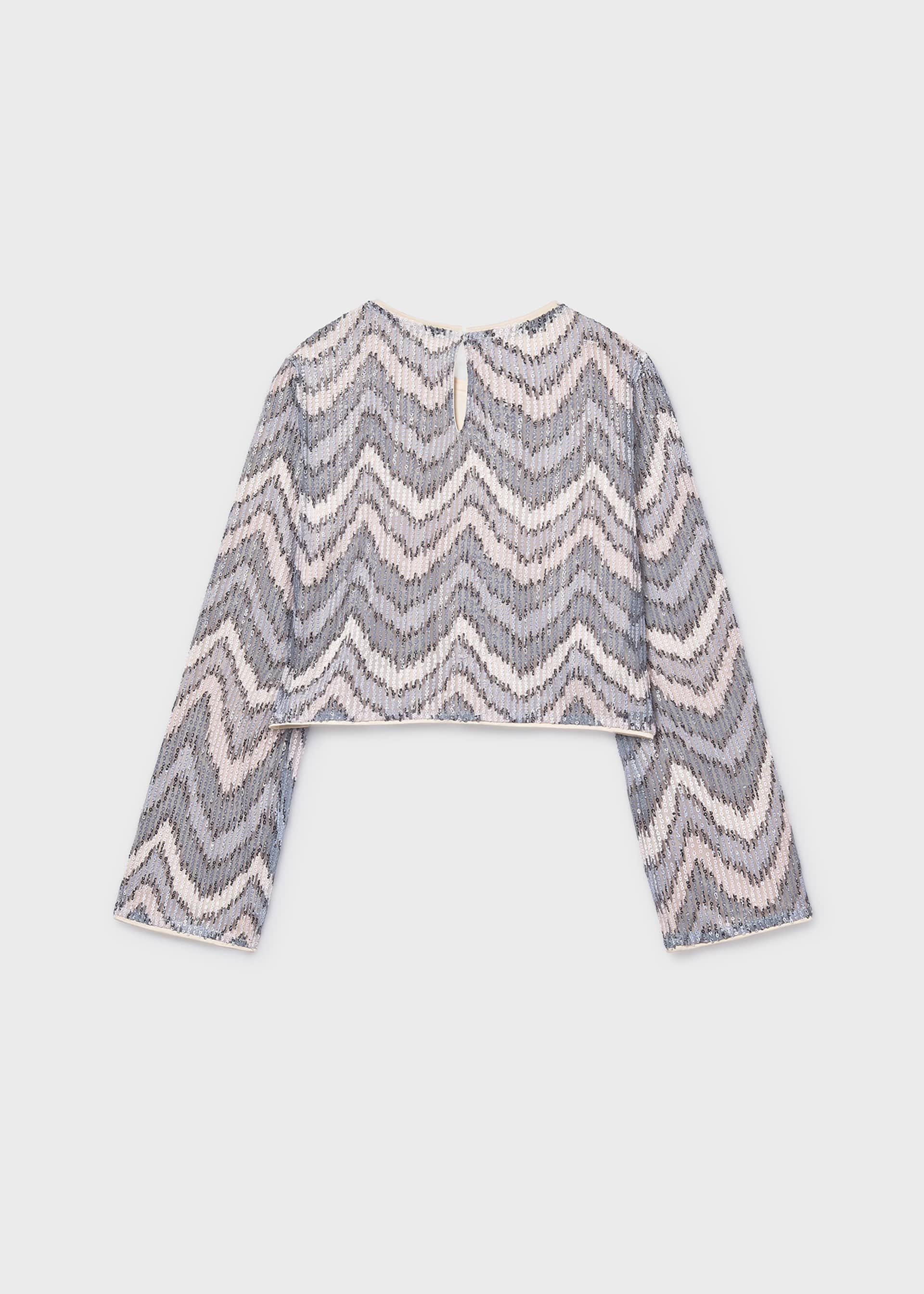 Girl Sequined Top