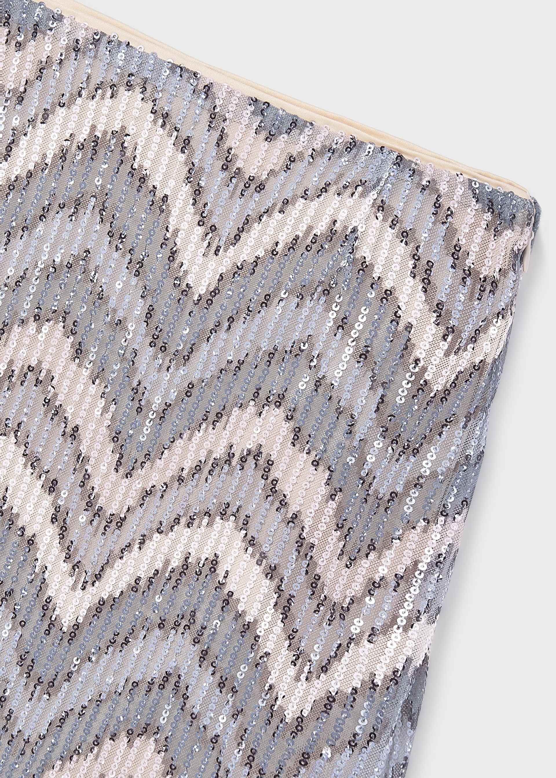 Jupe à paillettes fille Jupe à paillettes fille