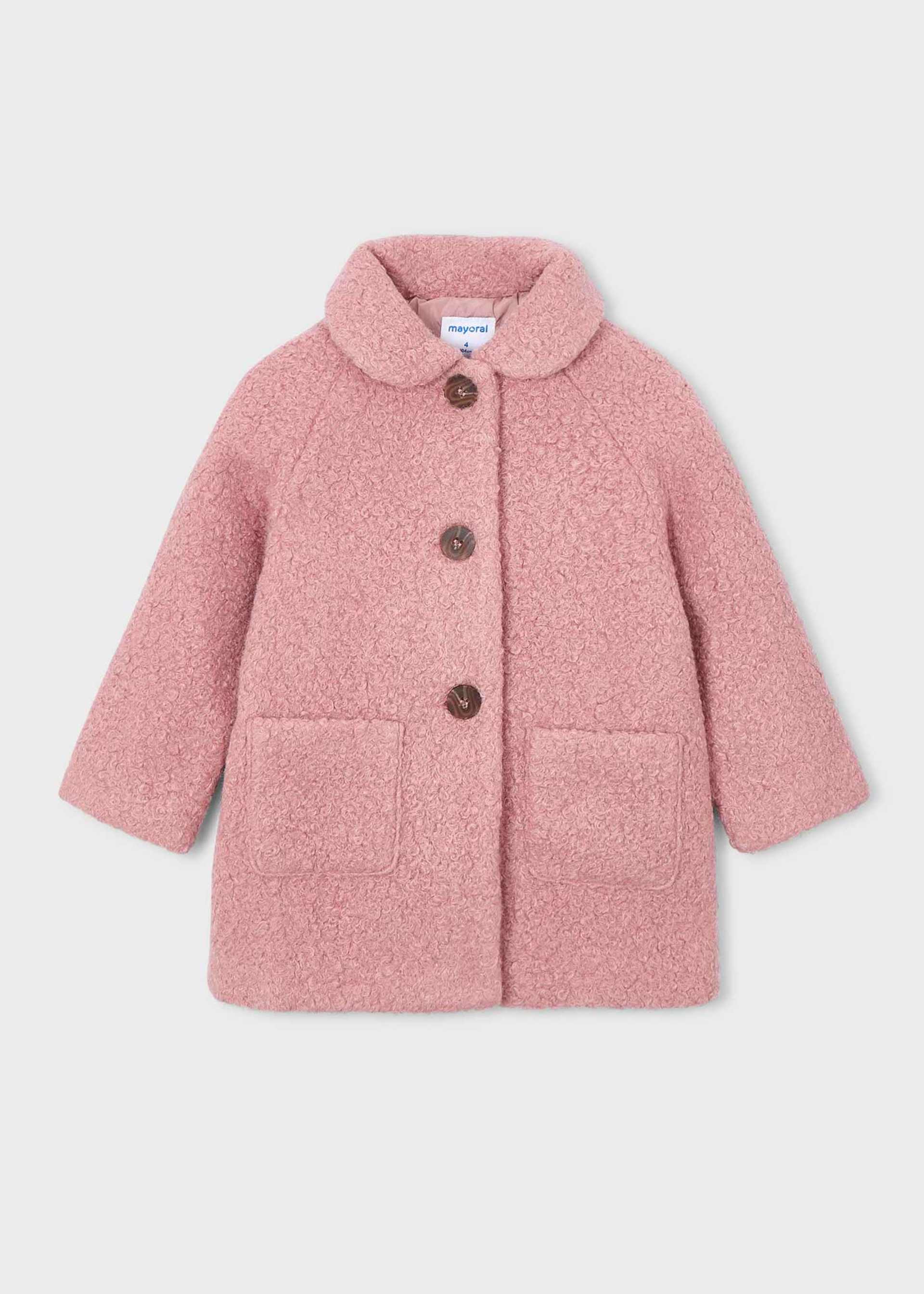 Manteau en tissu éponge fille