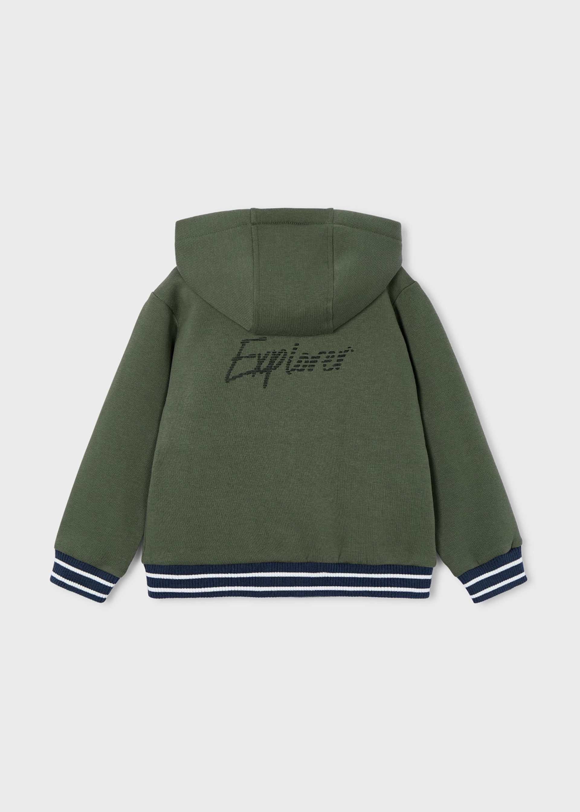 Sudadera cremallera niño