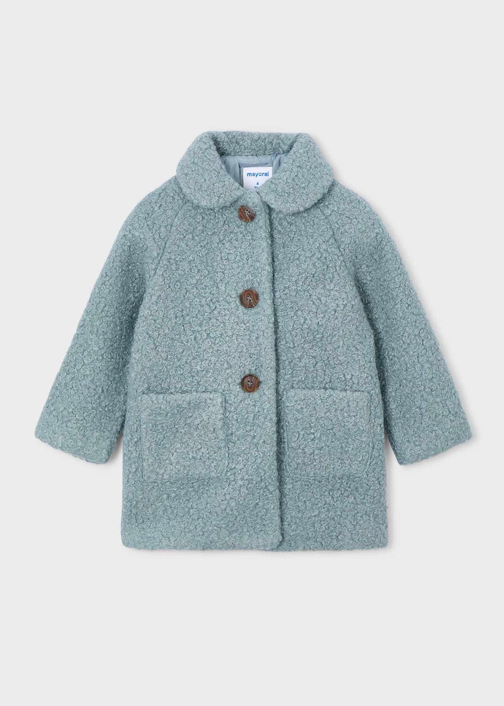 Manteau en tissu éponge fille
