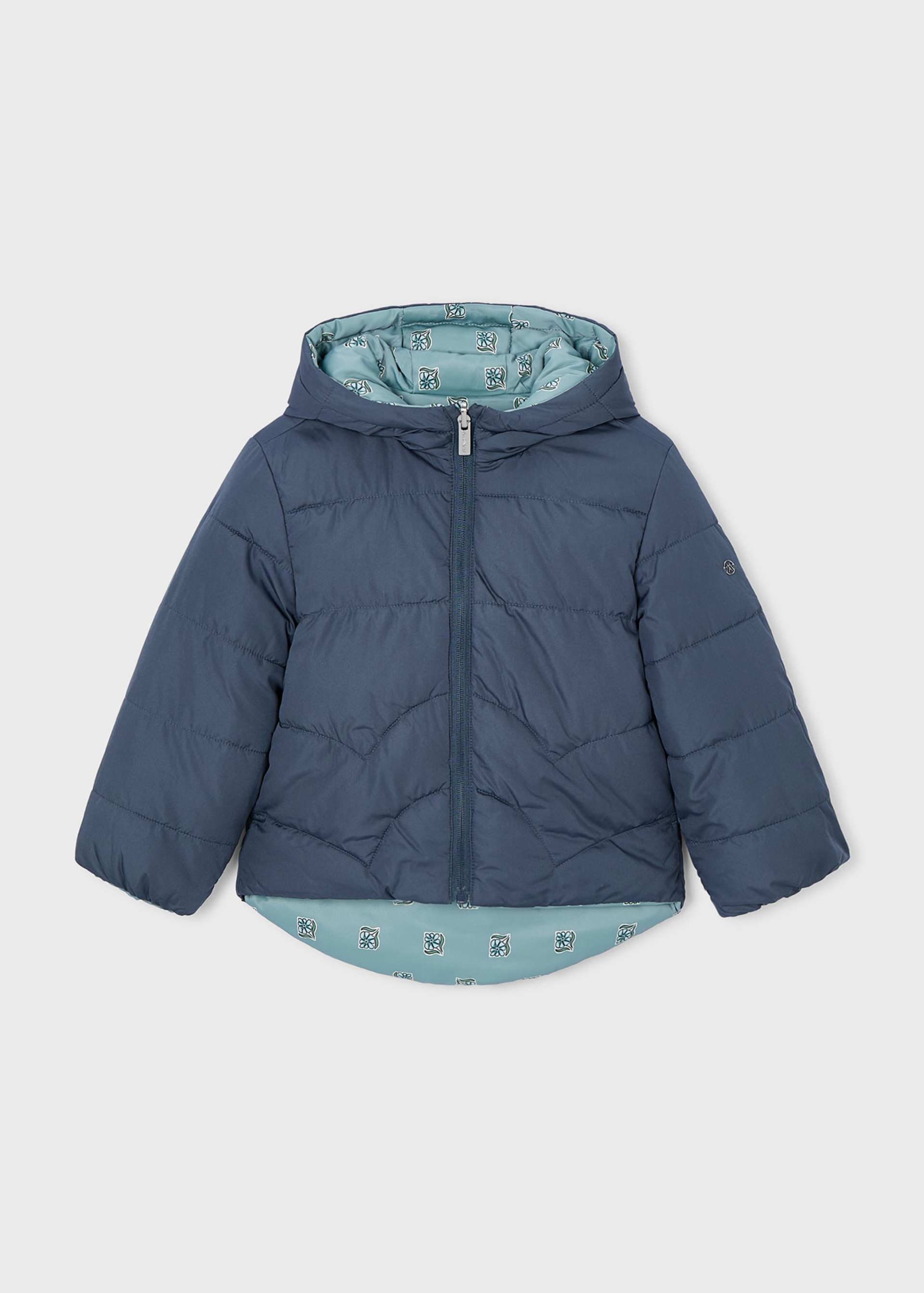 Girls reversible quilted coat