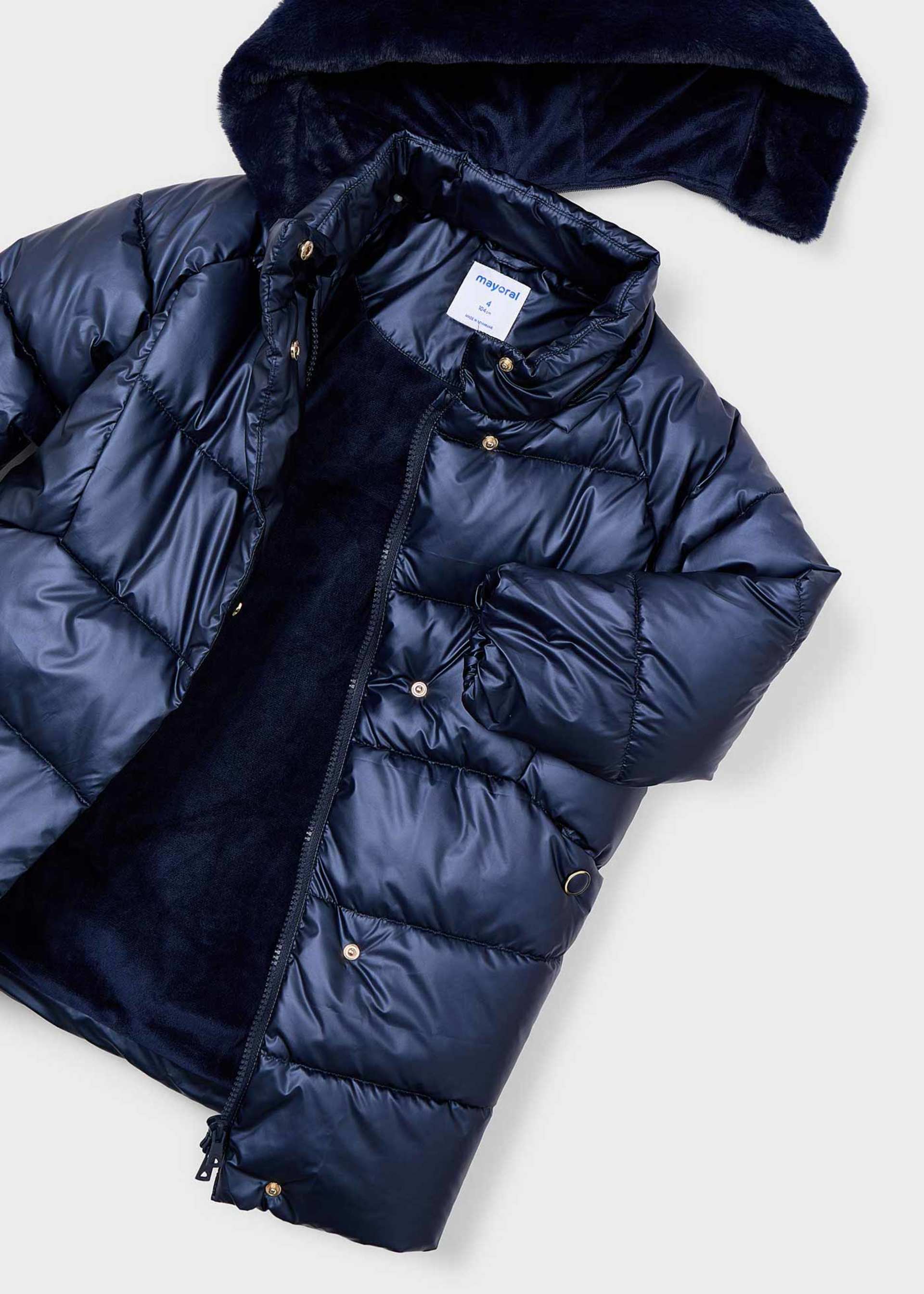 Chaquetón largo niña