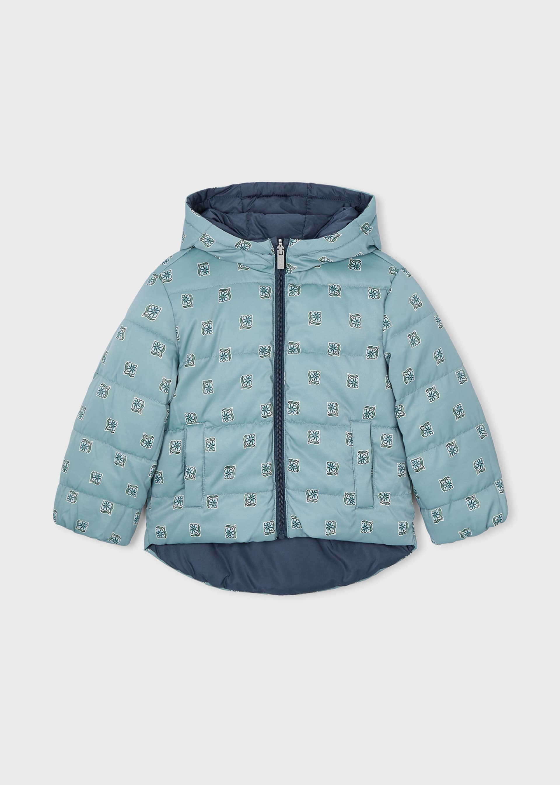 Giaccone reversibile imbottito bambina
