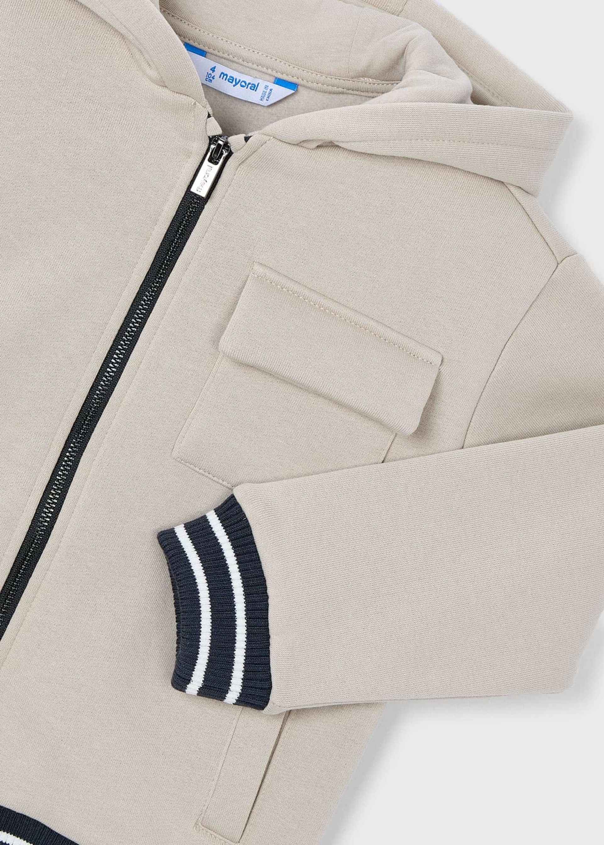 Sweat zippé garçon