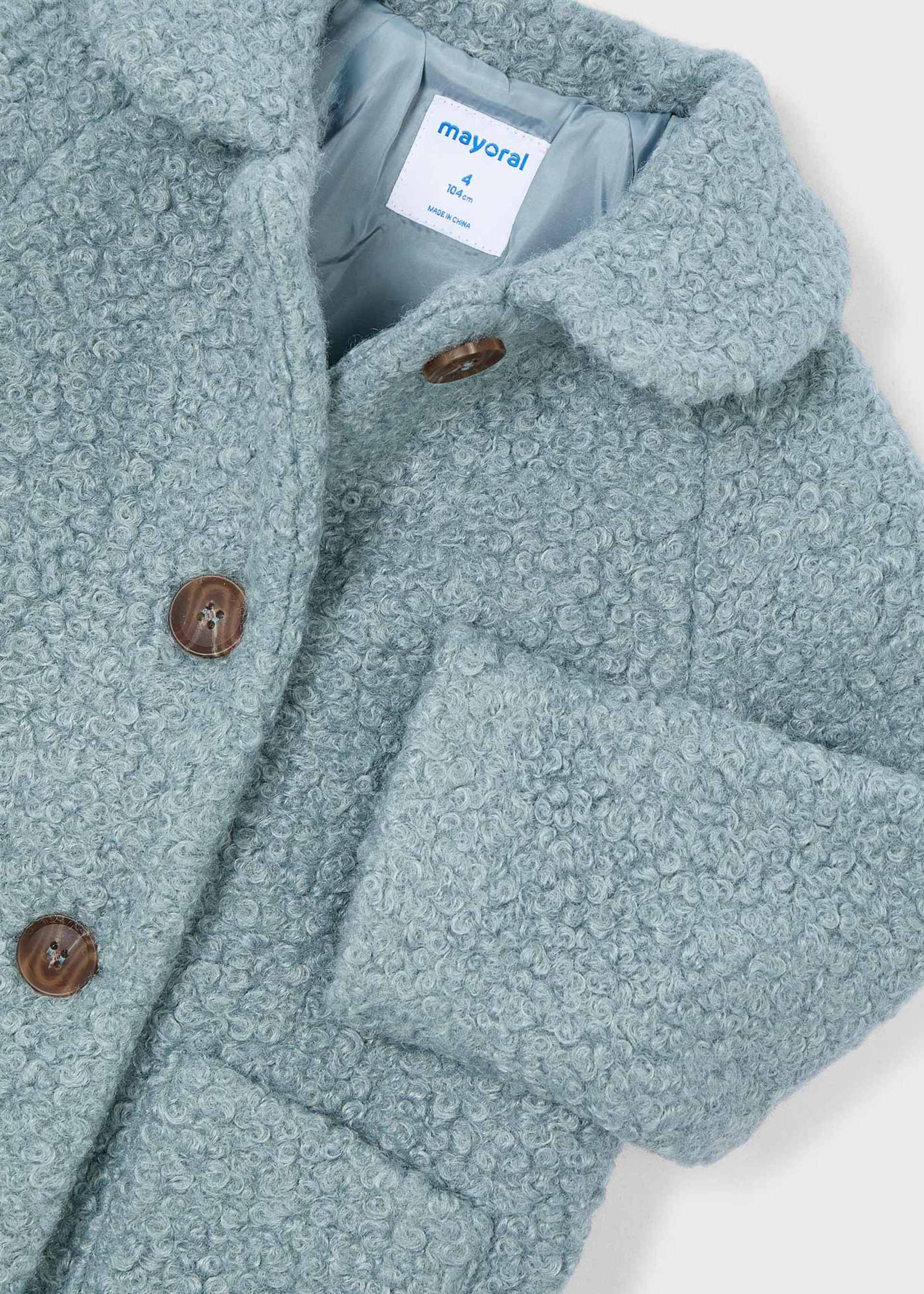 Cappotto teddy bambina