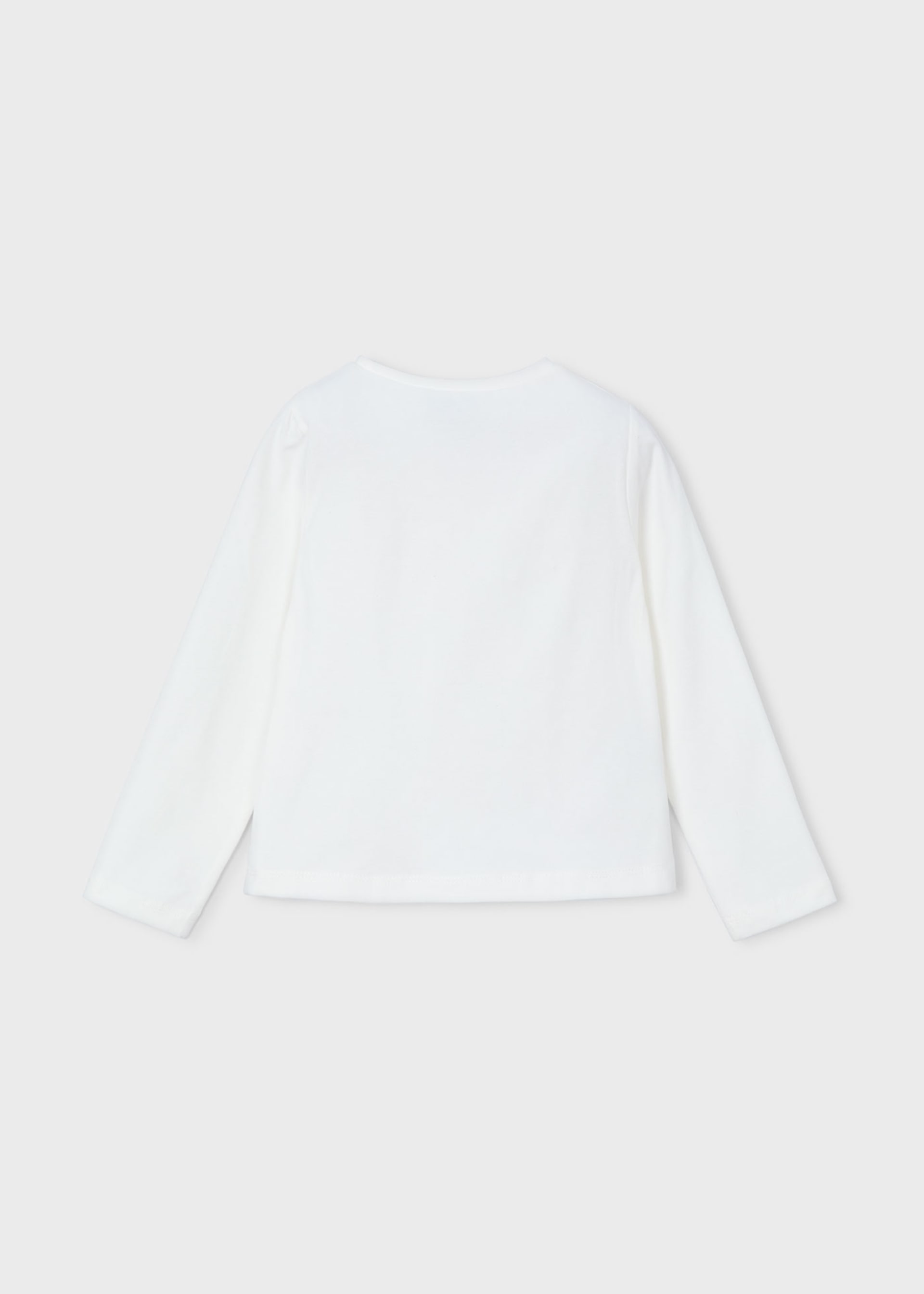 Girl Applique Flower T-Shirt